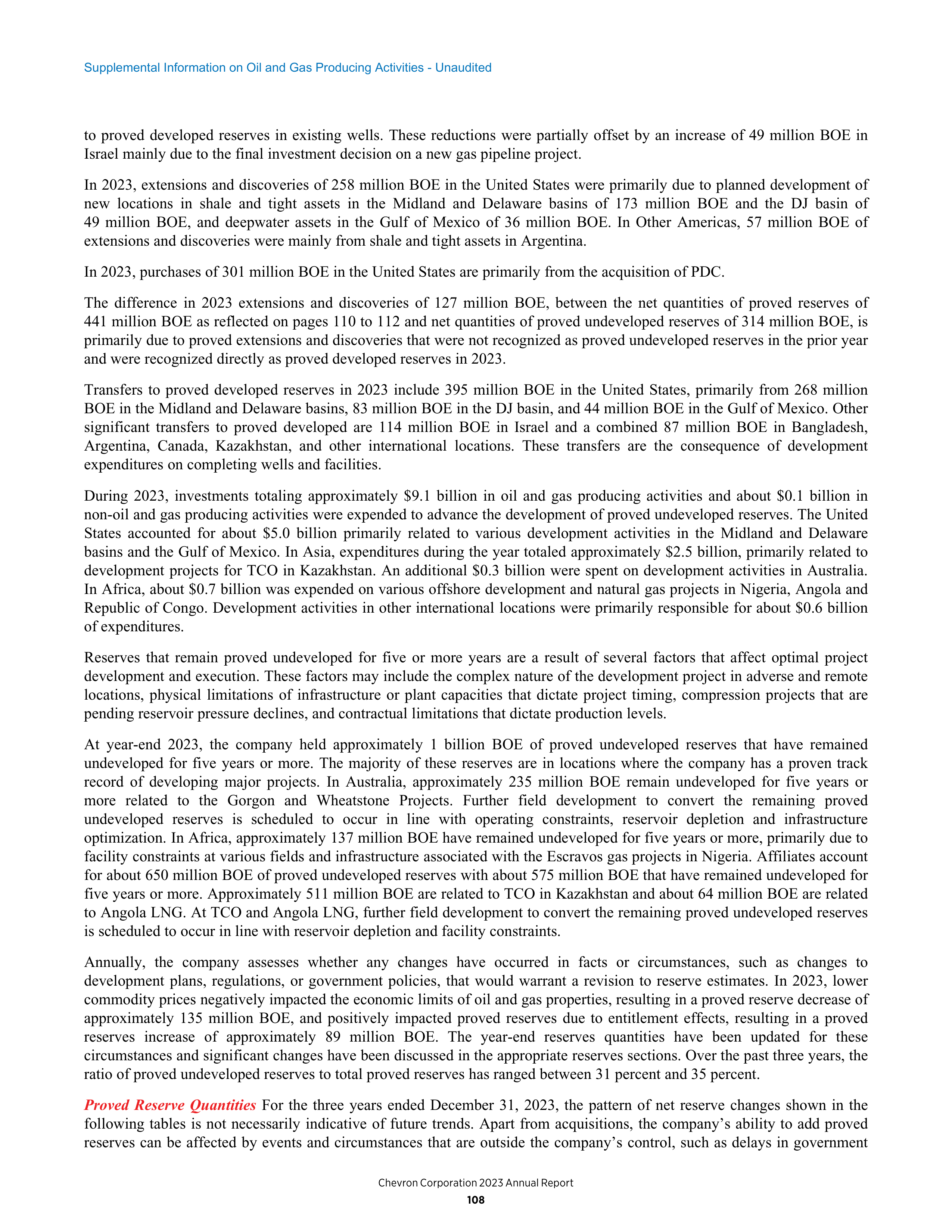 Chevron Annual Report — page 100