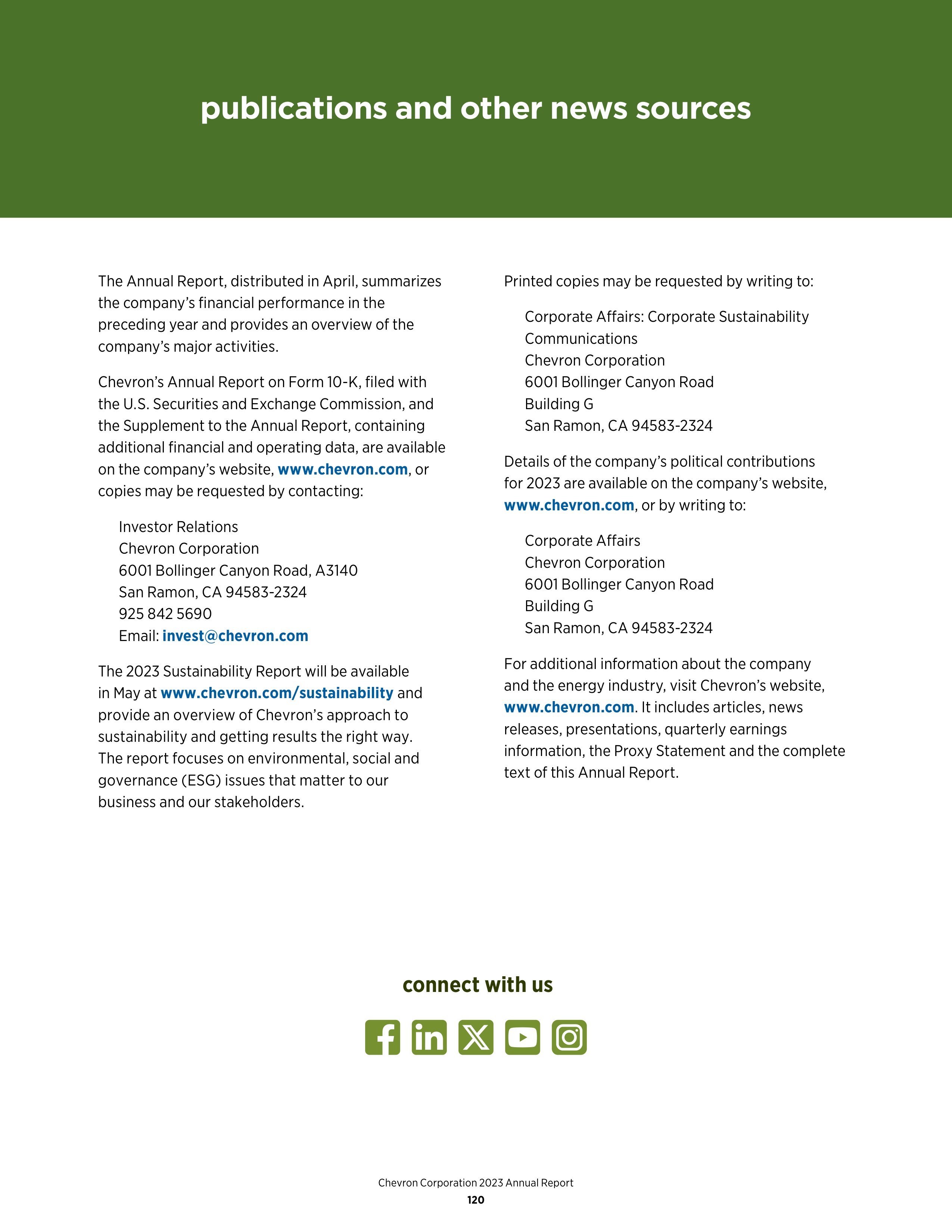 Chevron Annual Report — page 112