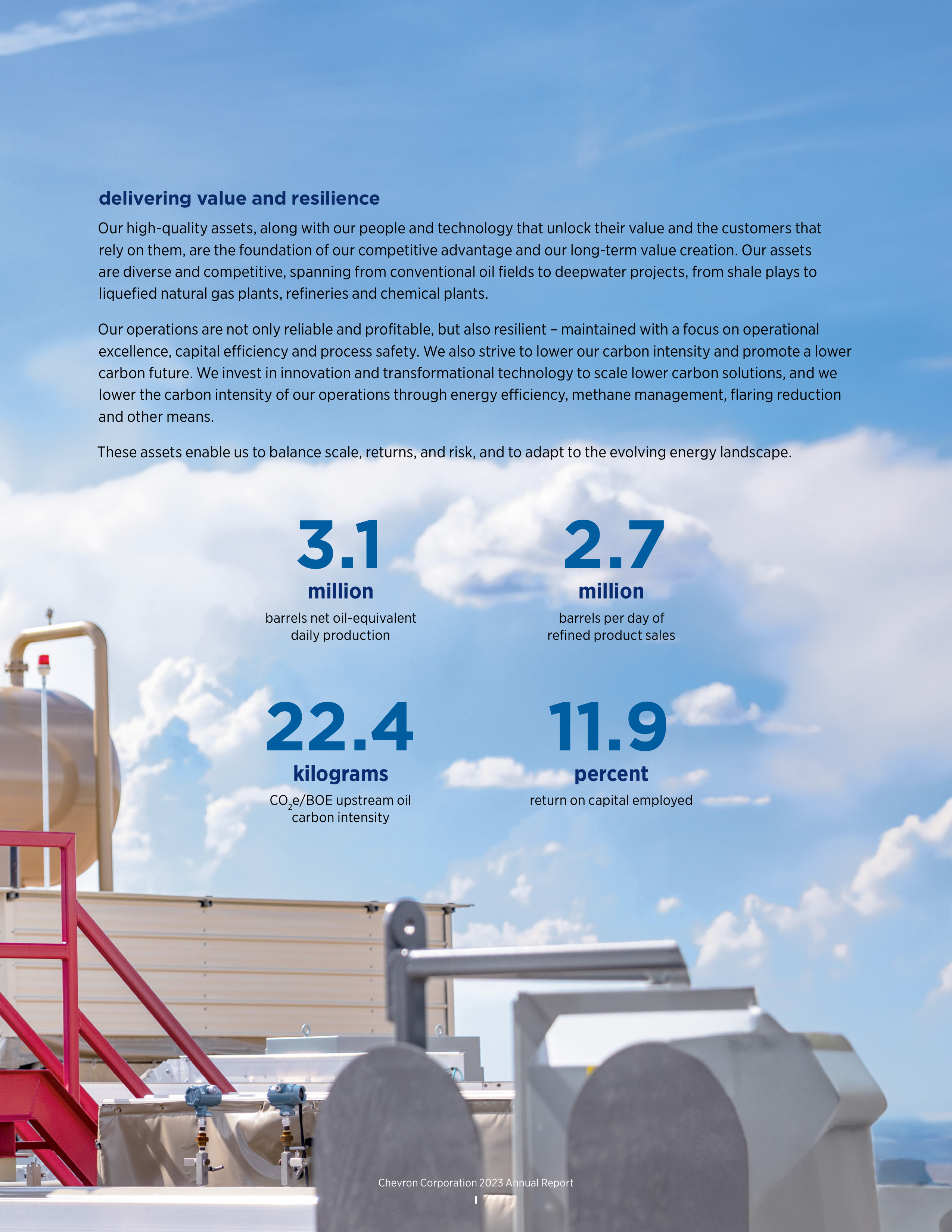 Chevron Annual Report — page 3