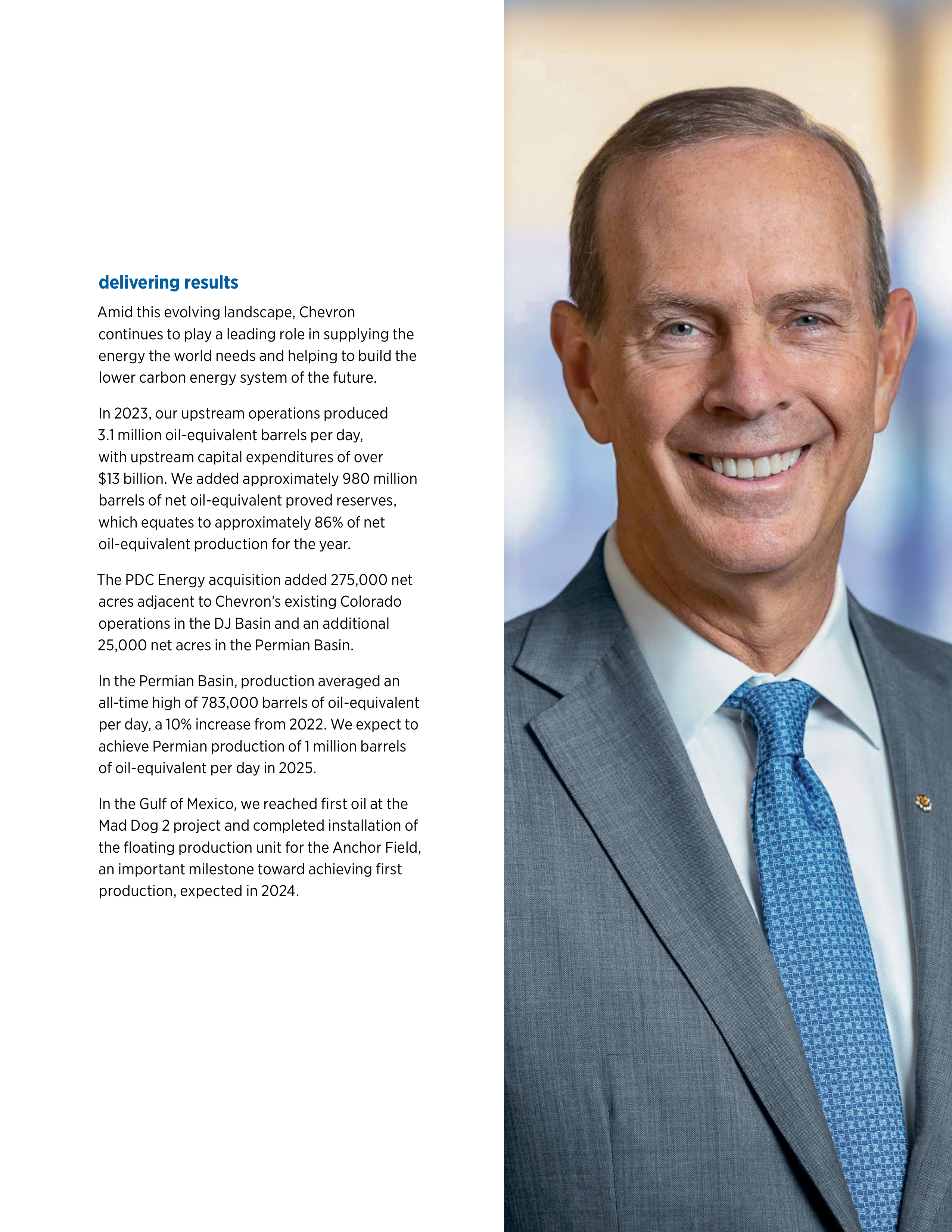 Chevron Annual Report — page 7
