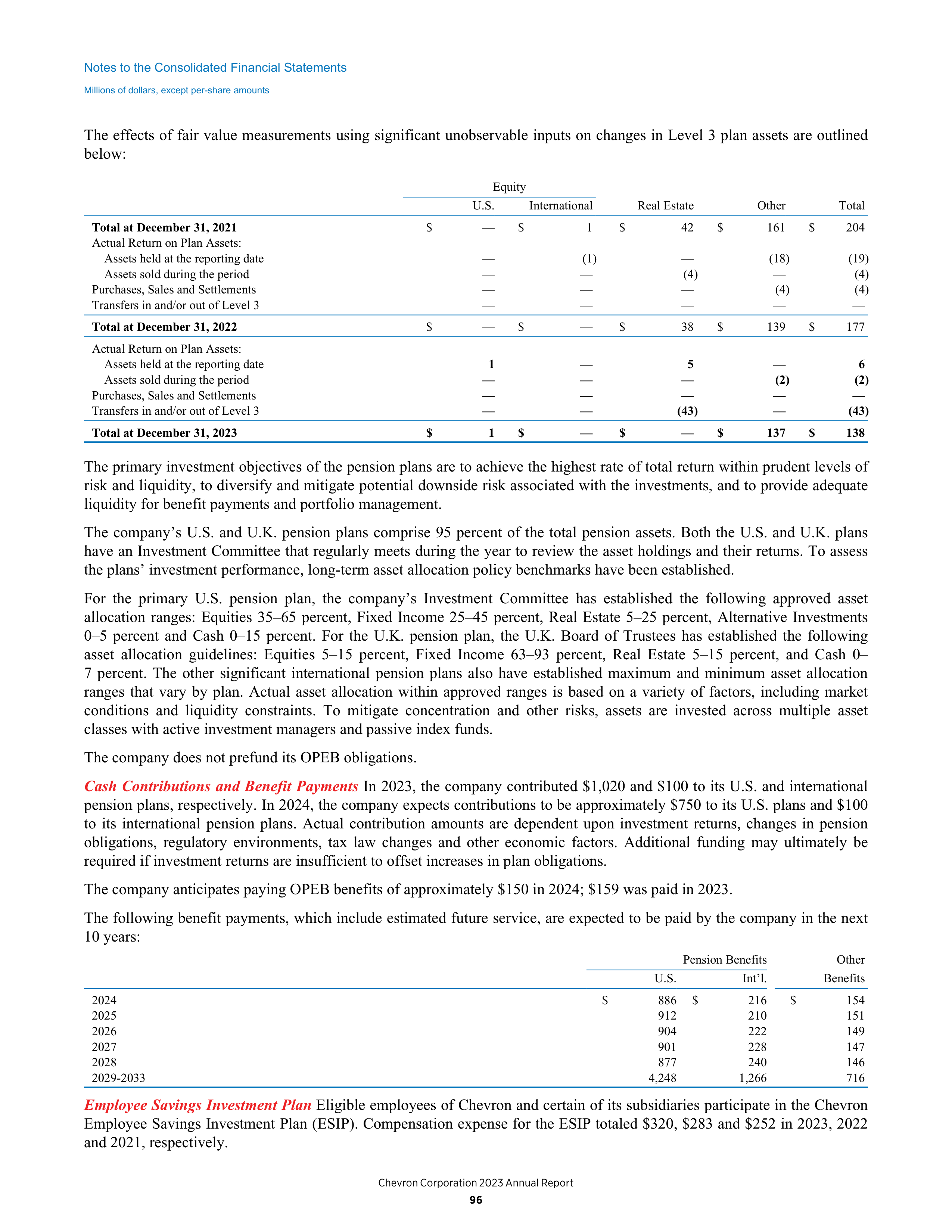 Chevron Annual Report — page 88