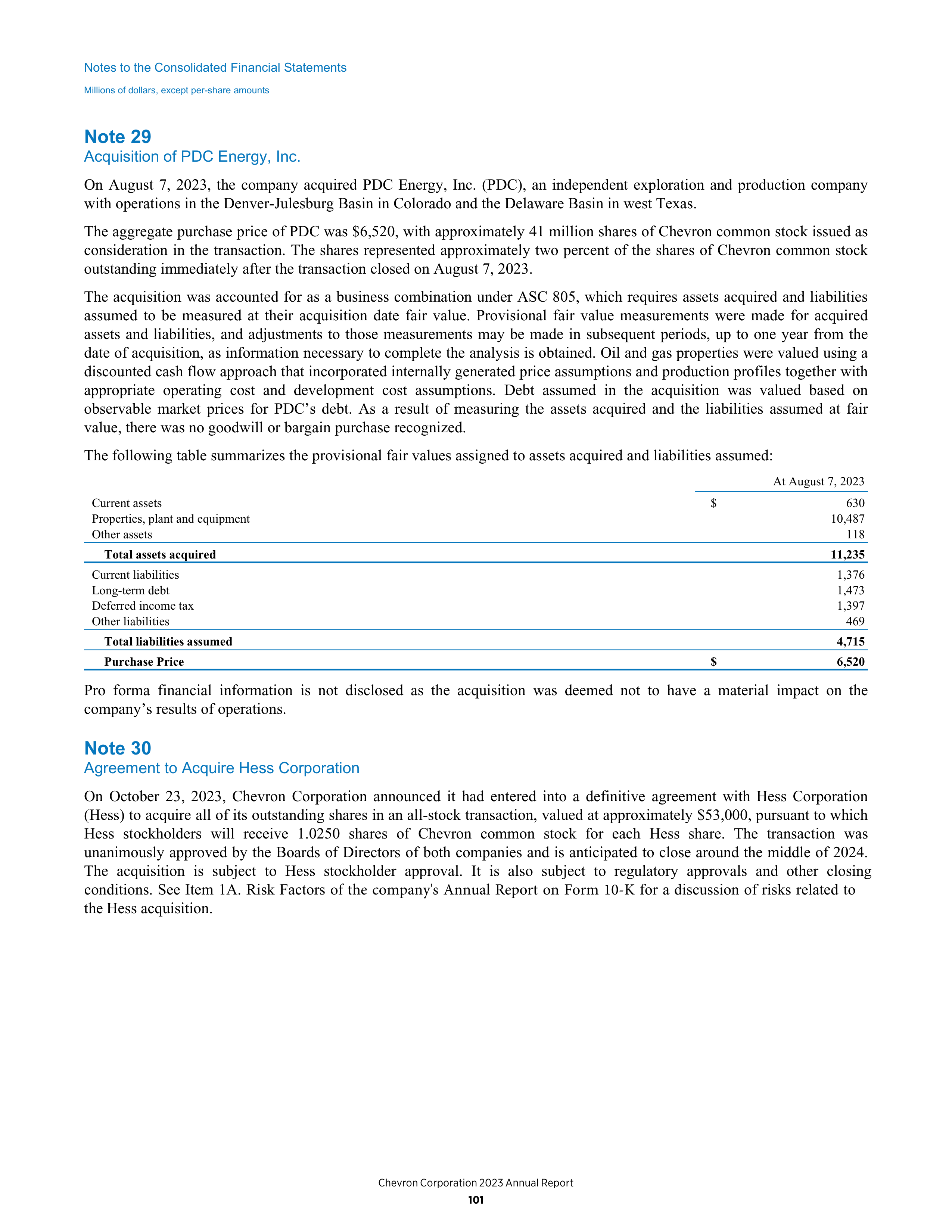 Chevron Annual Report — page 93