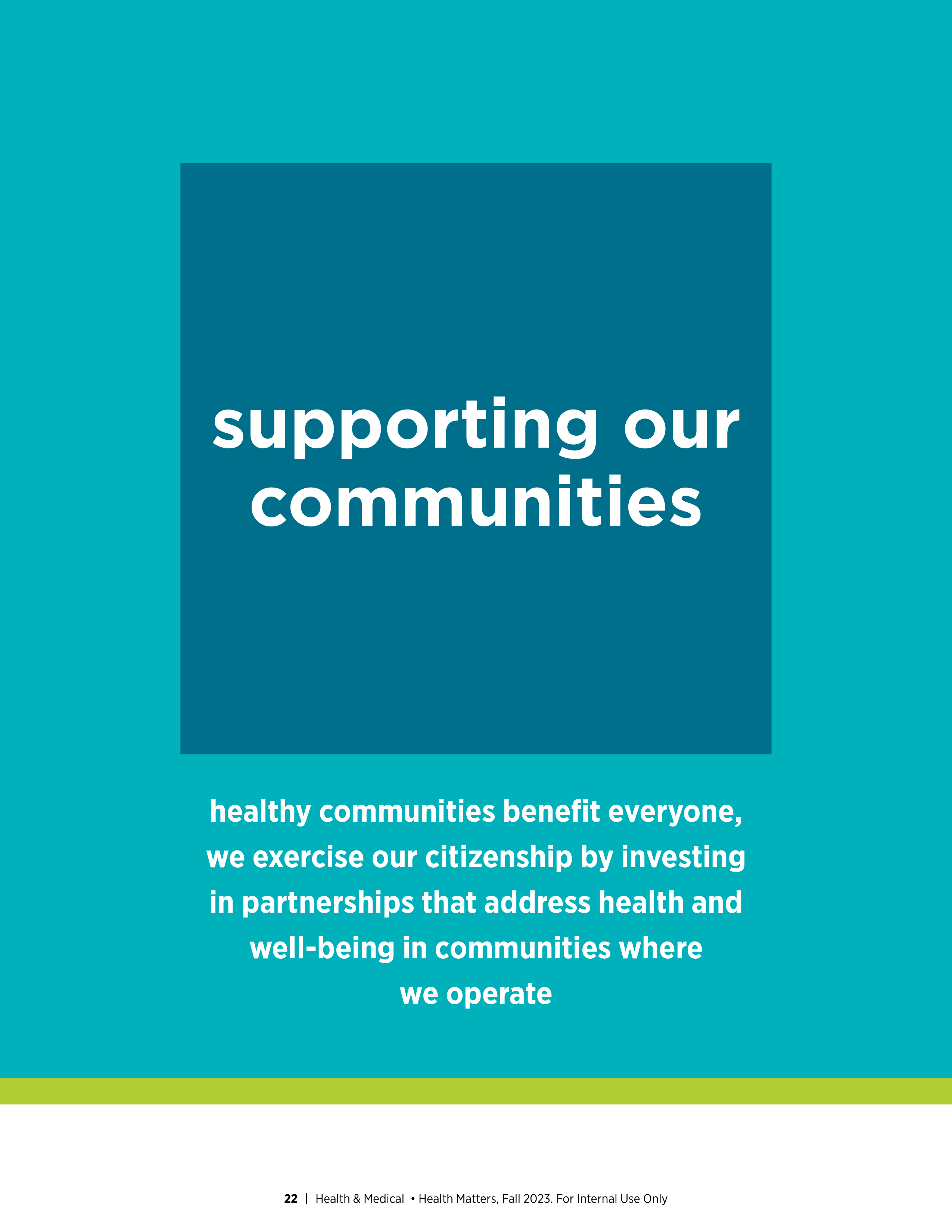 Chevron Health Matters Magazine — page 22