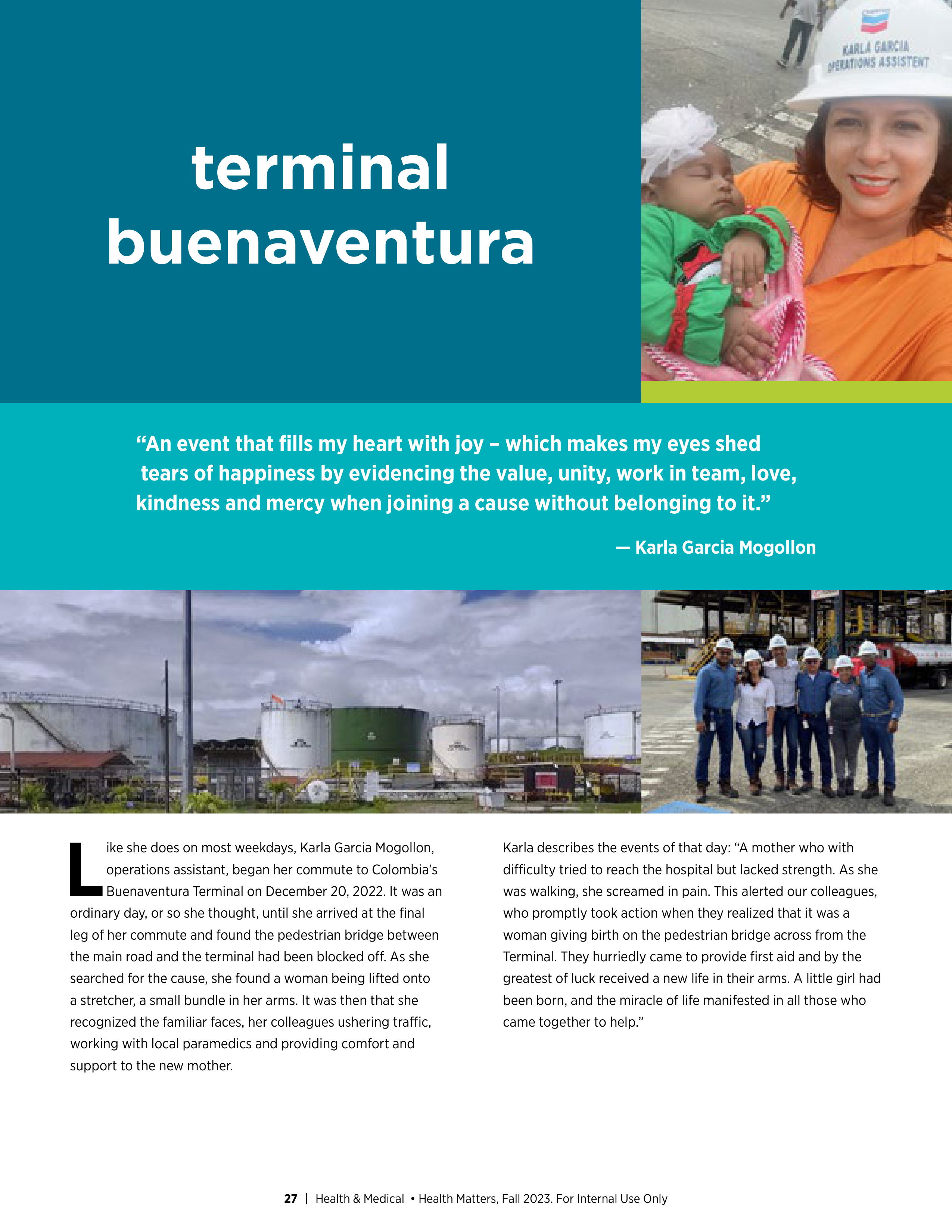Chevron Health Matters Magazine — page 27