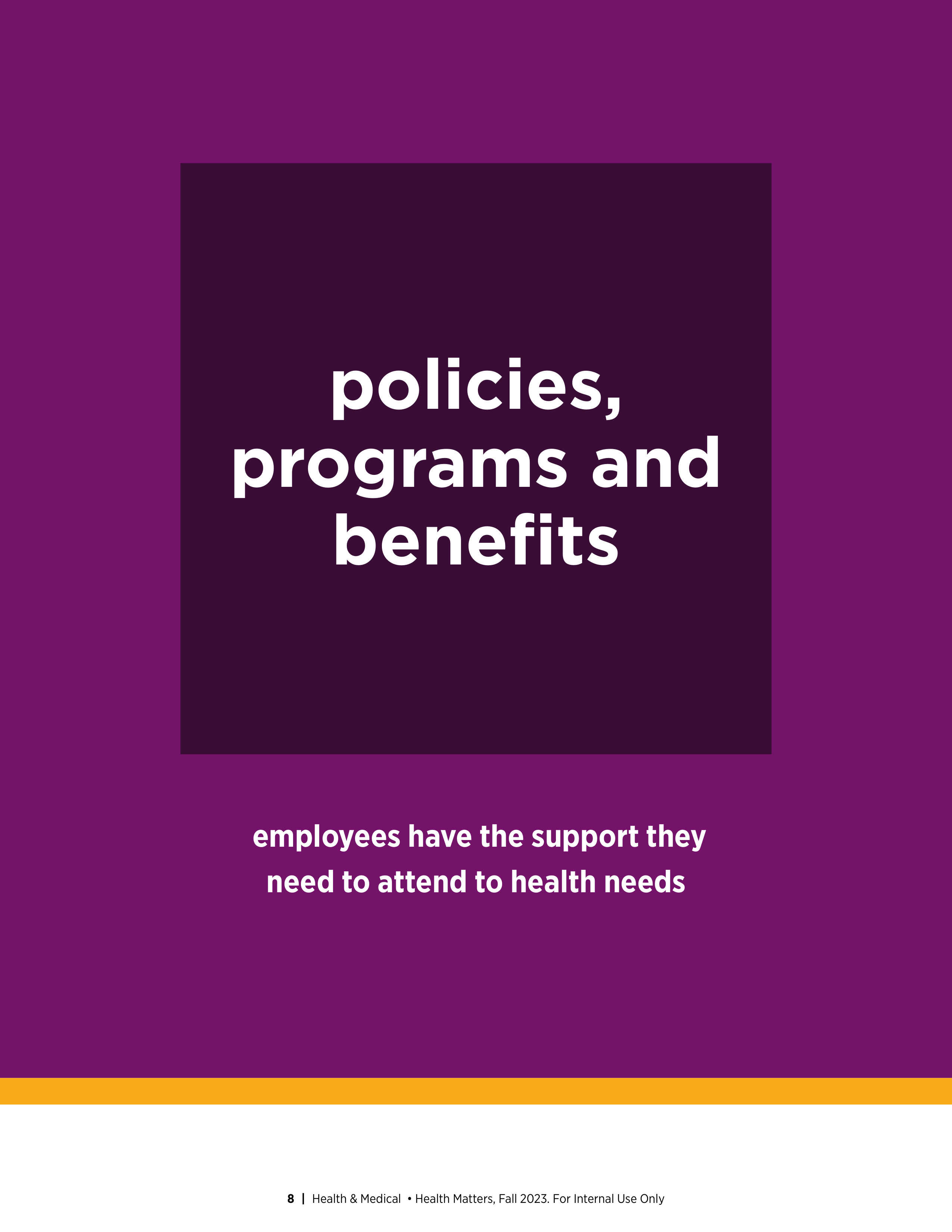 Chevron Health Matters Magazine — page 8