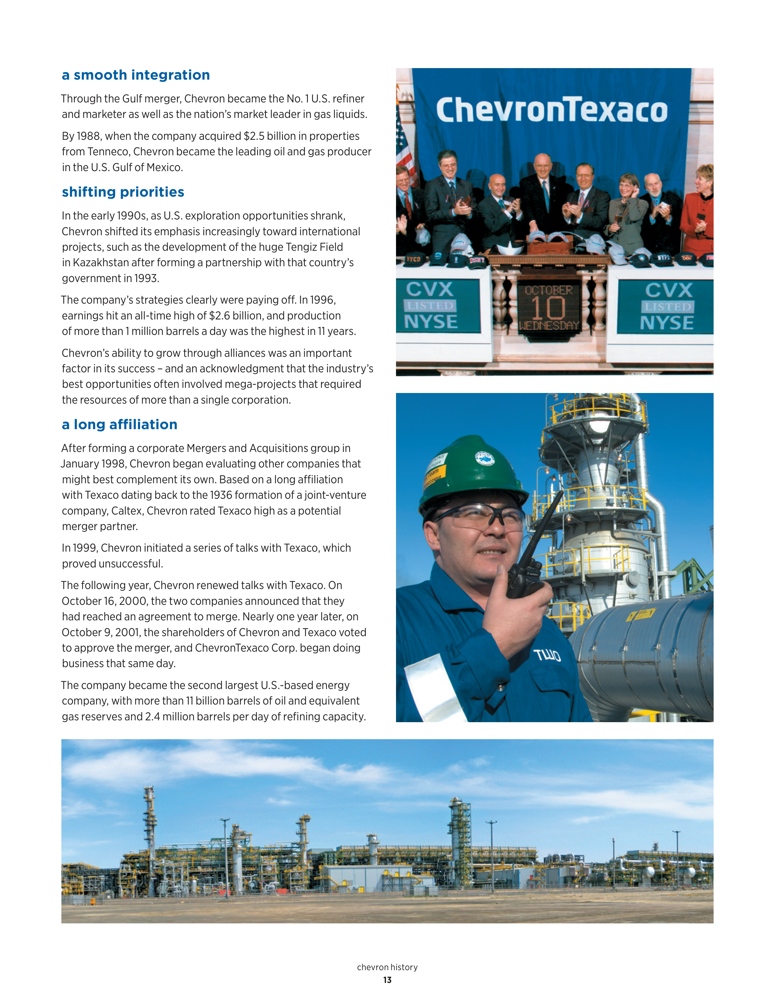 Chevron History Magazine — page 13