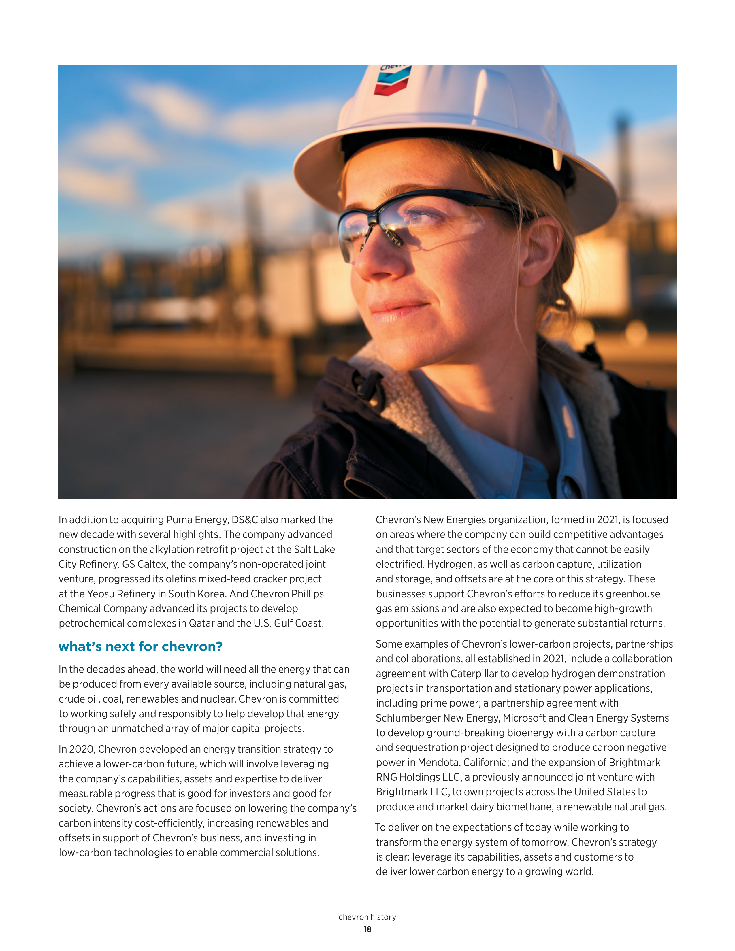 Chevron History Magazine — page 18