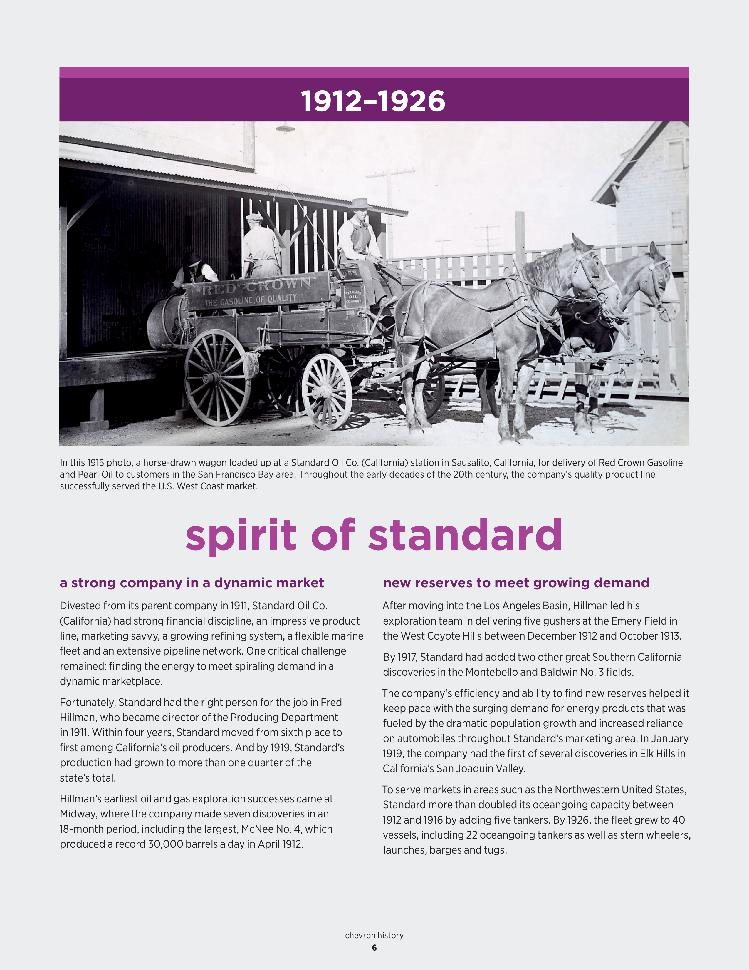 Chevron History Magazine — page 6