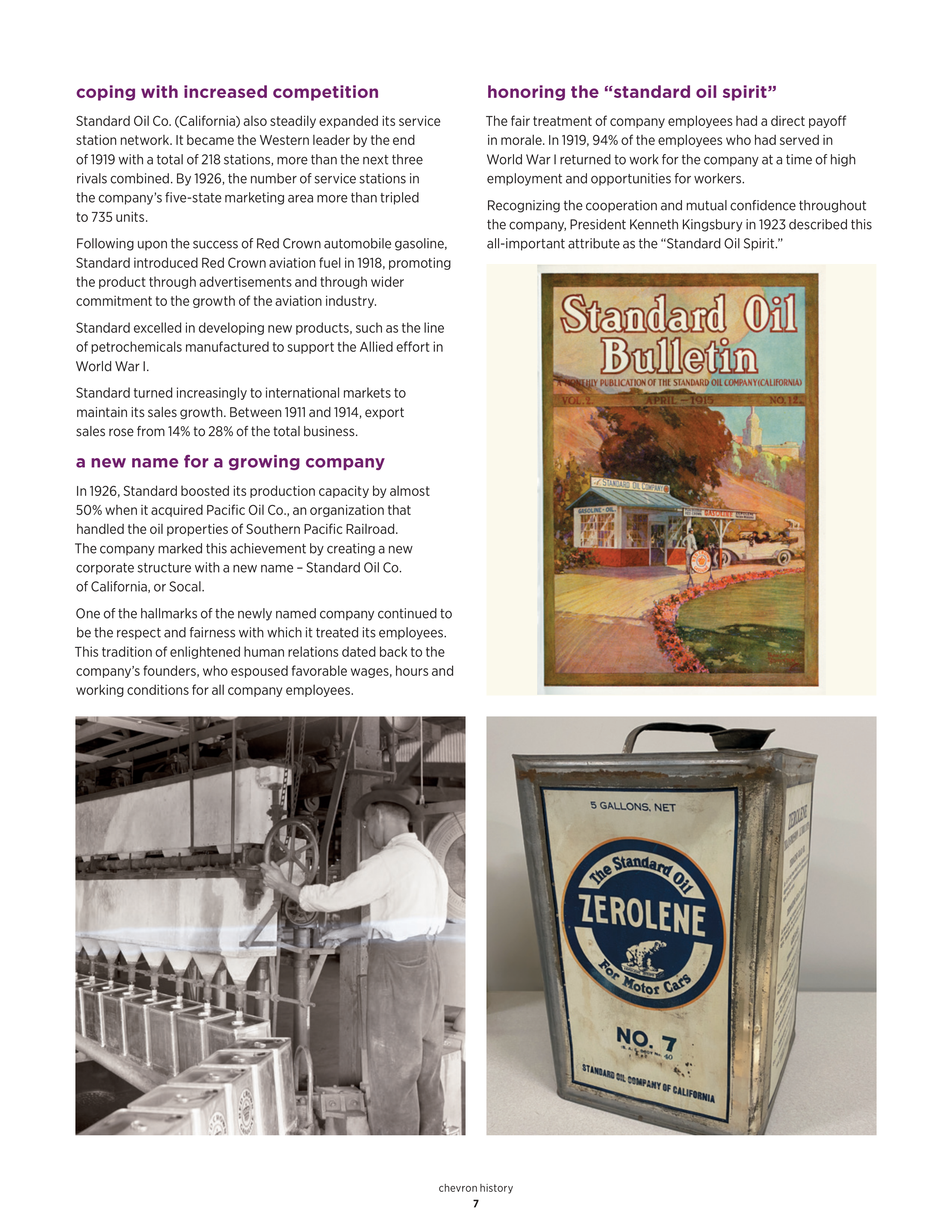 Chevron History Magazine — page 7