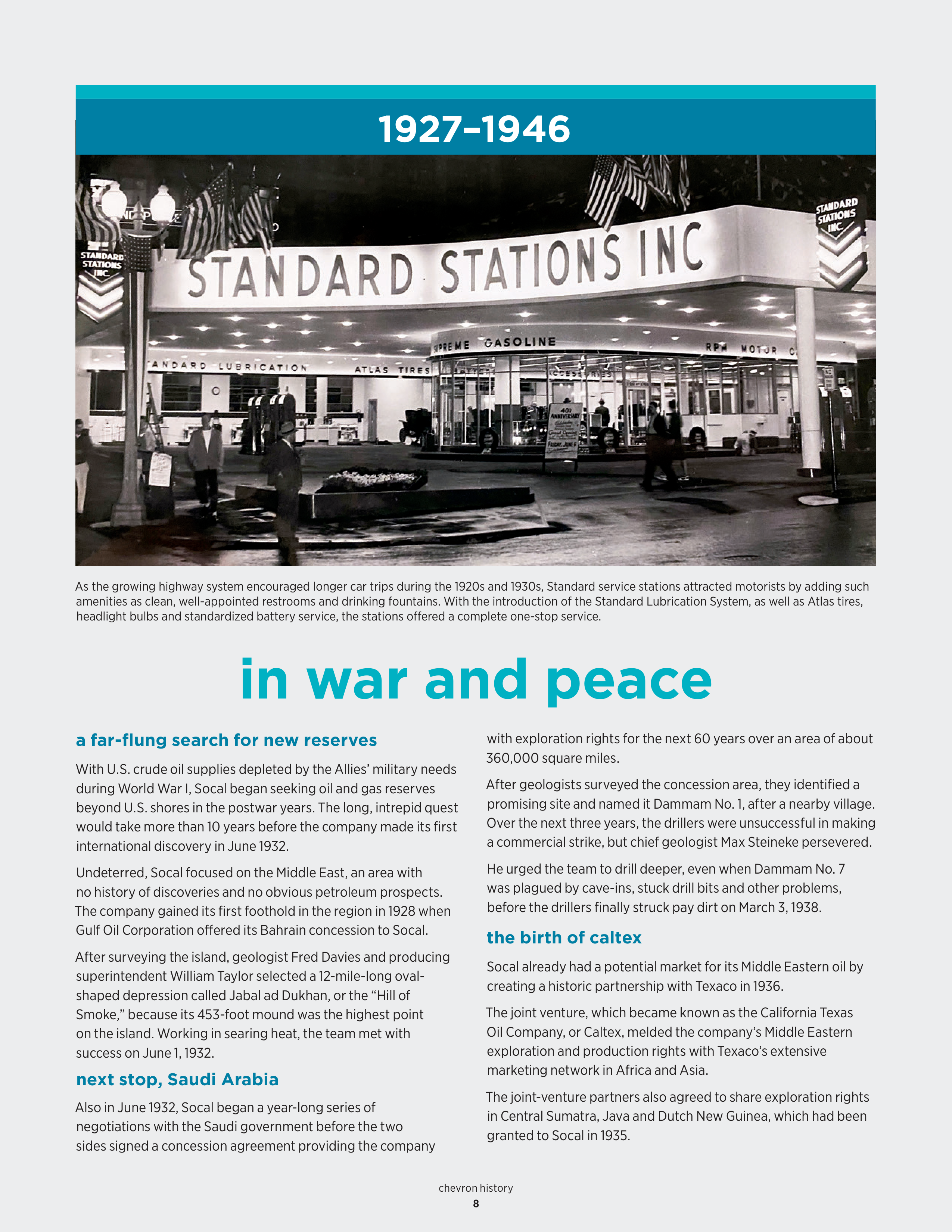 Chevron History Magazine — page 8