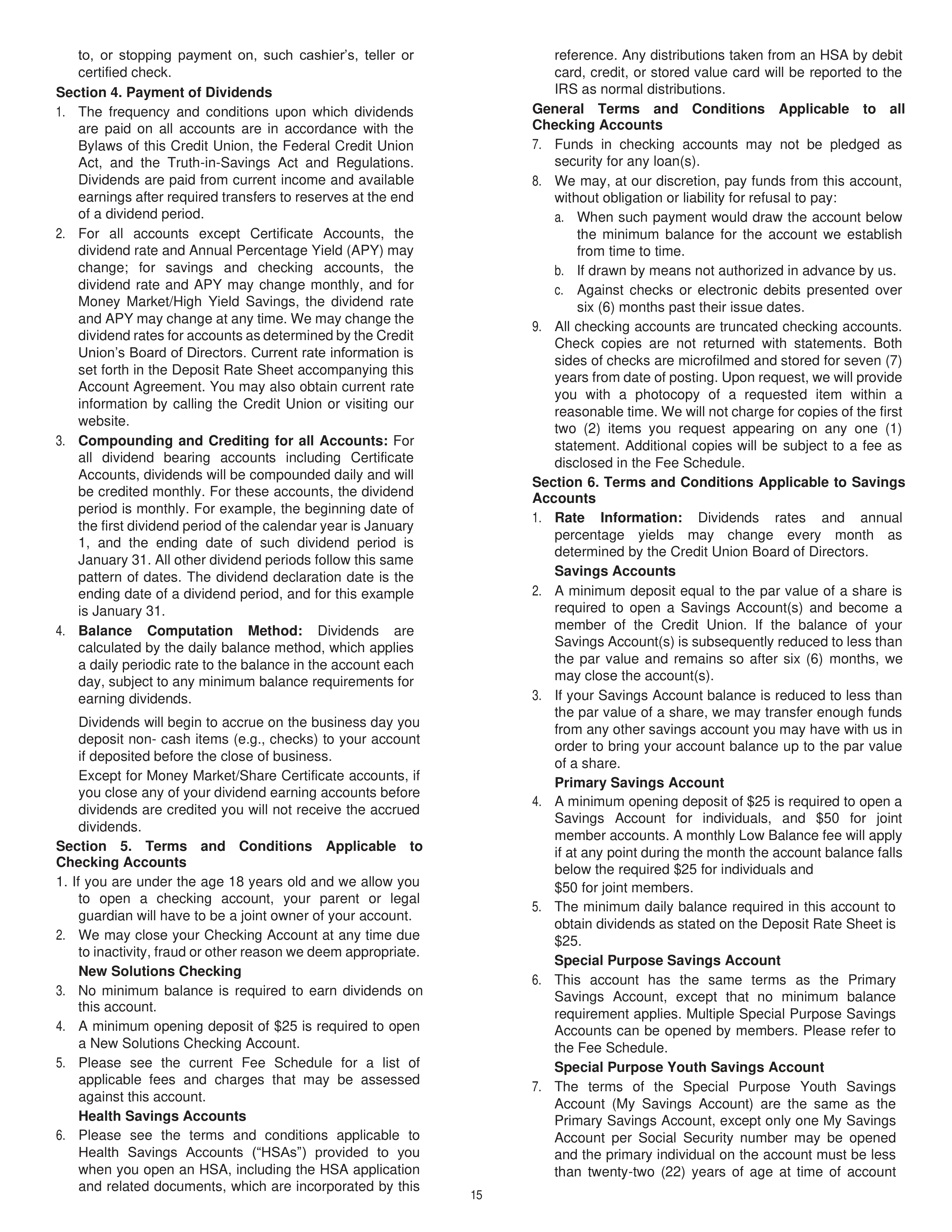 Chevron Master Account Agreement — page 15