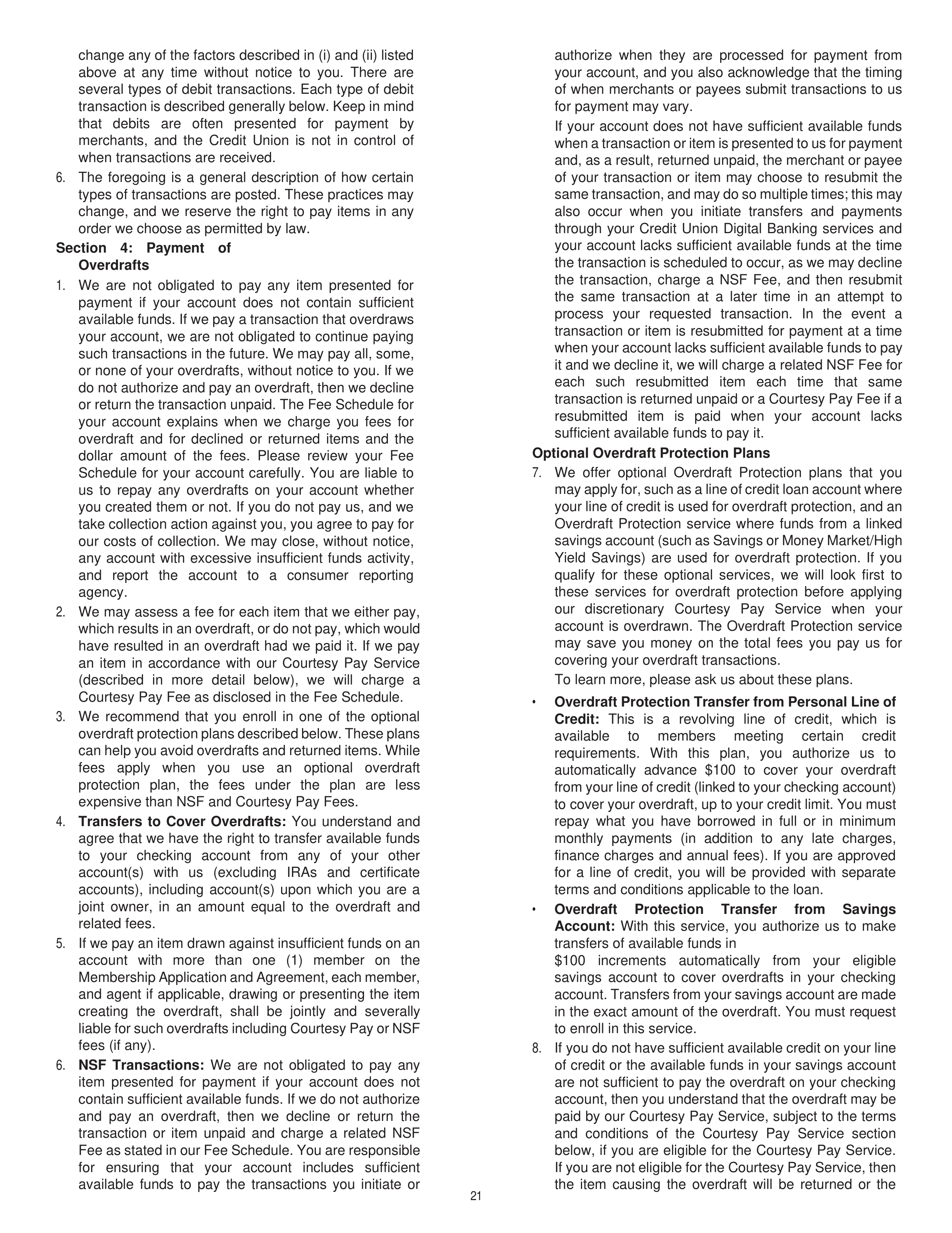 Chevron Master Account Agreement — page 21