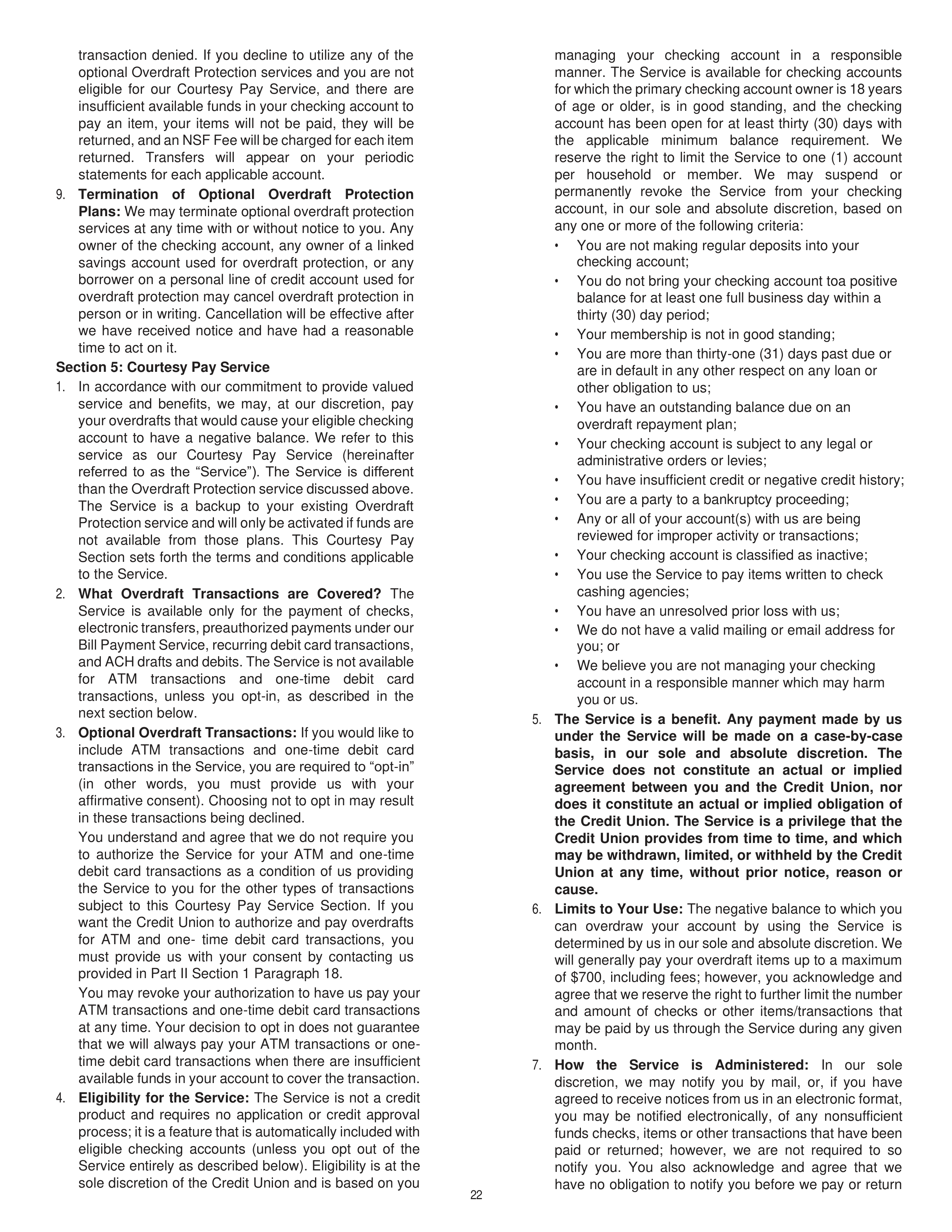 Chevron Master Account Agreement — page 22