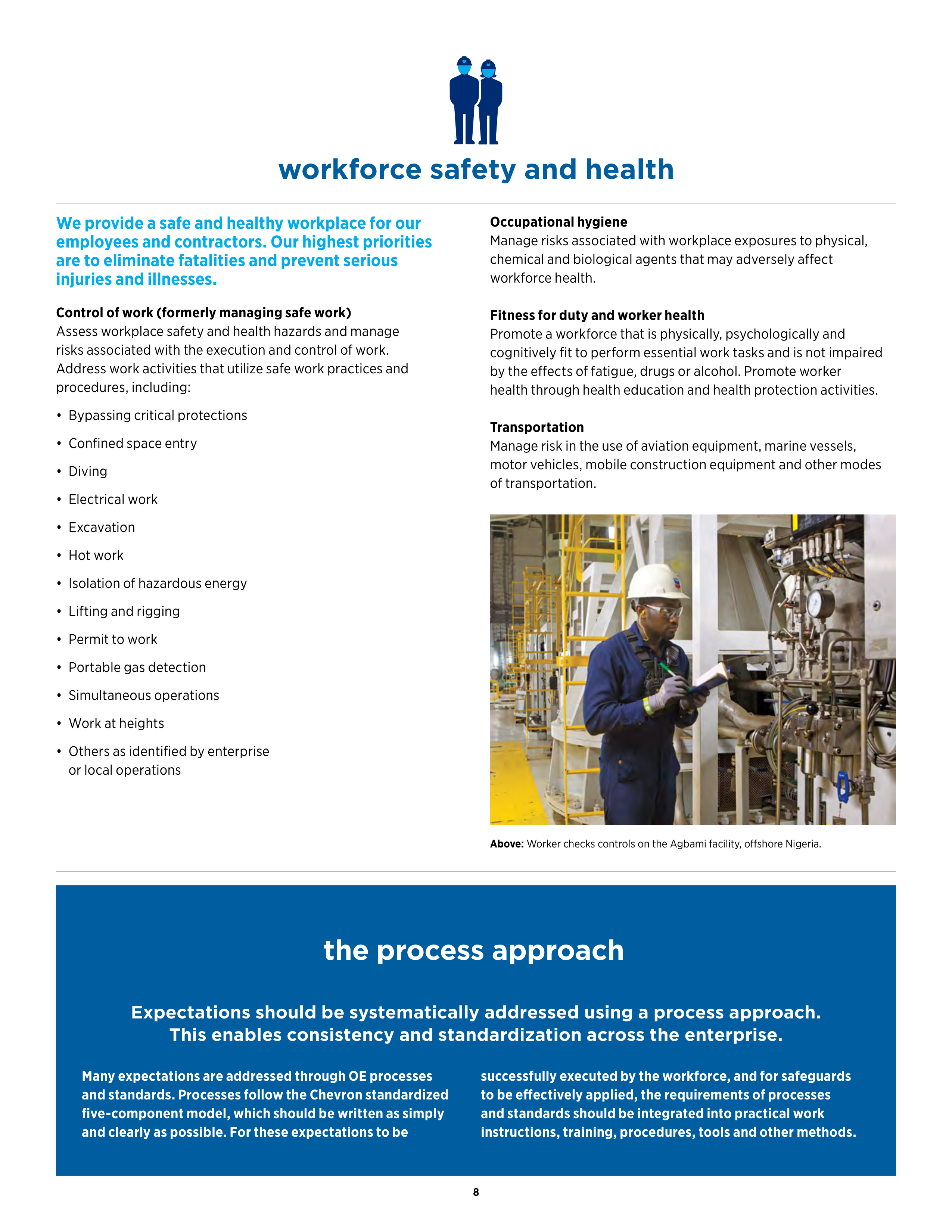 Chevron Operational Excellence Management System (OEMS) Handbook — page 10