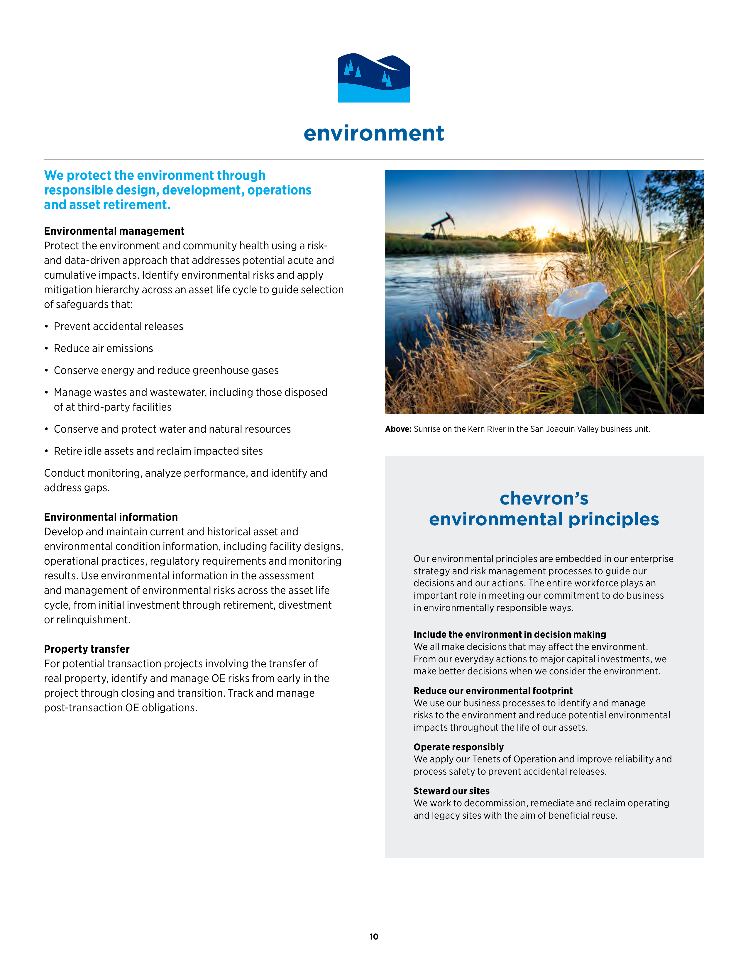 Chevron Operational Excellence Management System (OEMS) Handbook — page 12