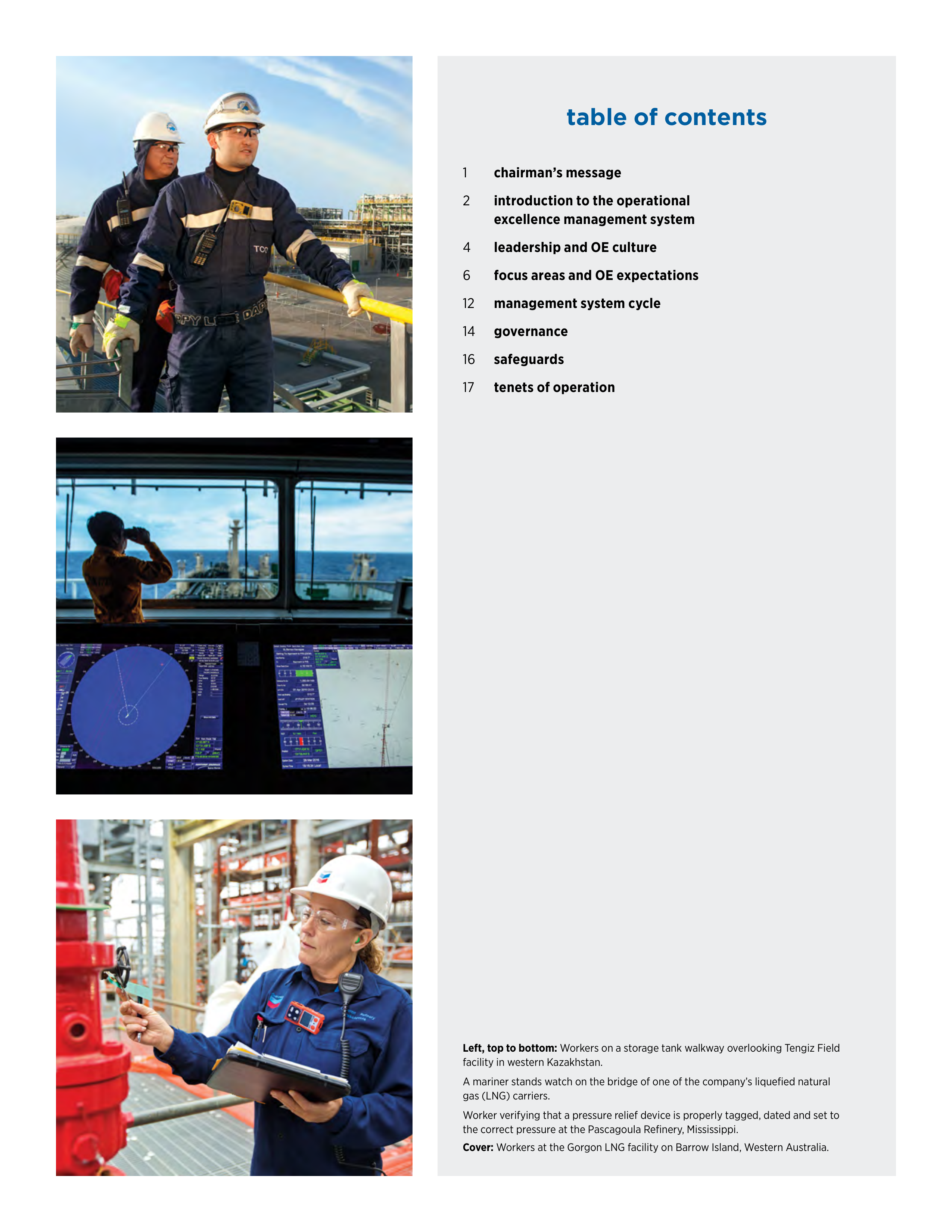 Chevron Operational Excellence Management System (OEMS) Handbook — page 2