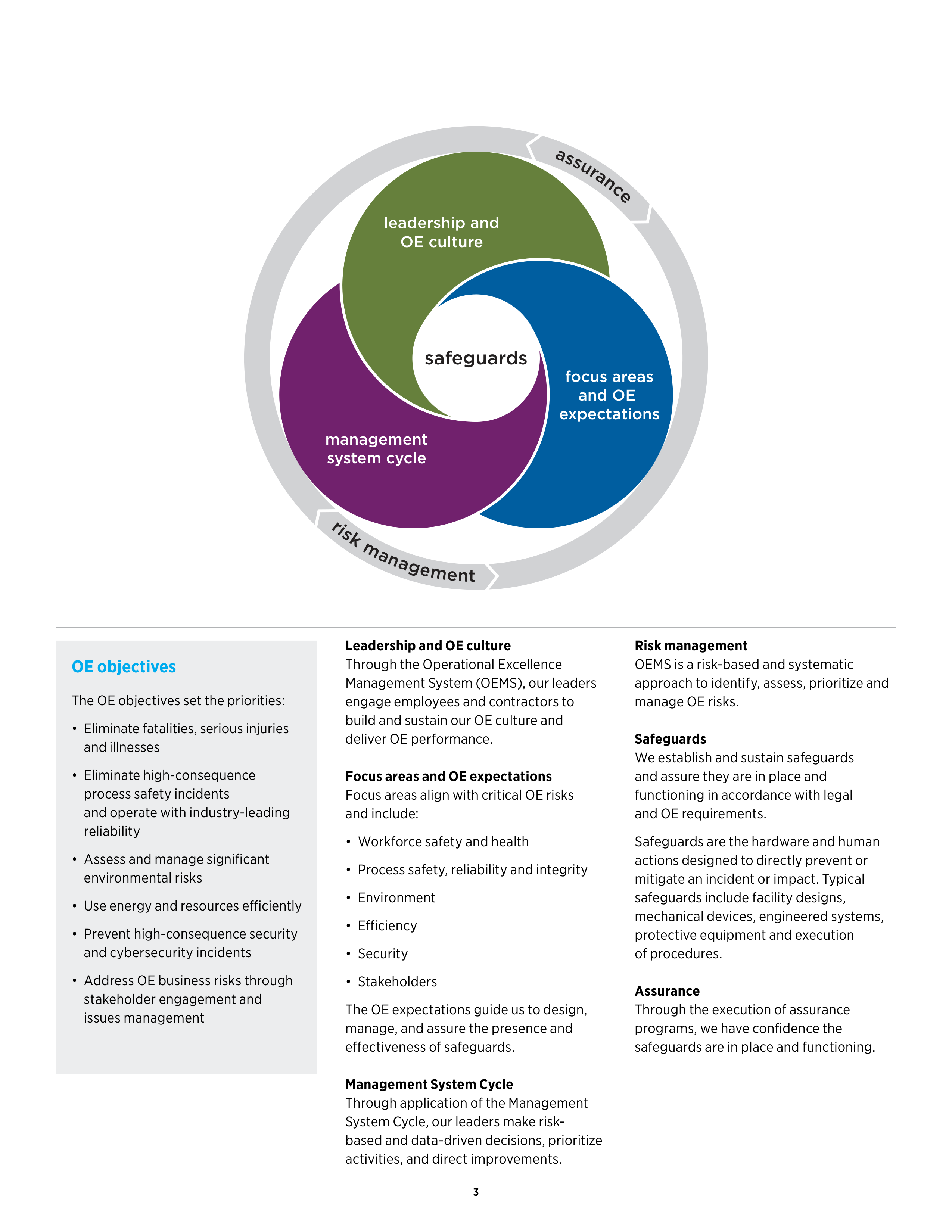 Chevron Operational Excellence Management System (OEMS) Handbook — page 5