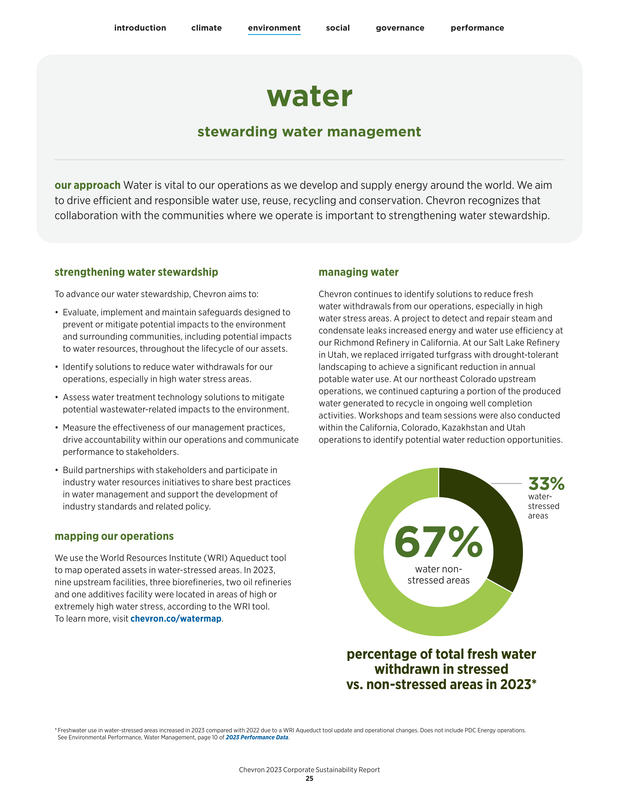 Chevron Sustainability Report — page 27