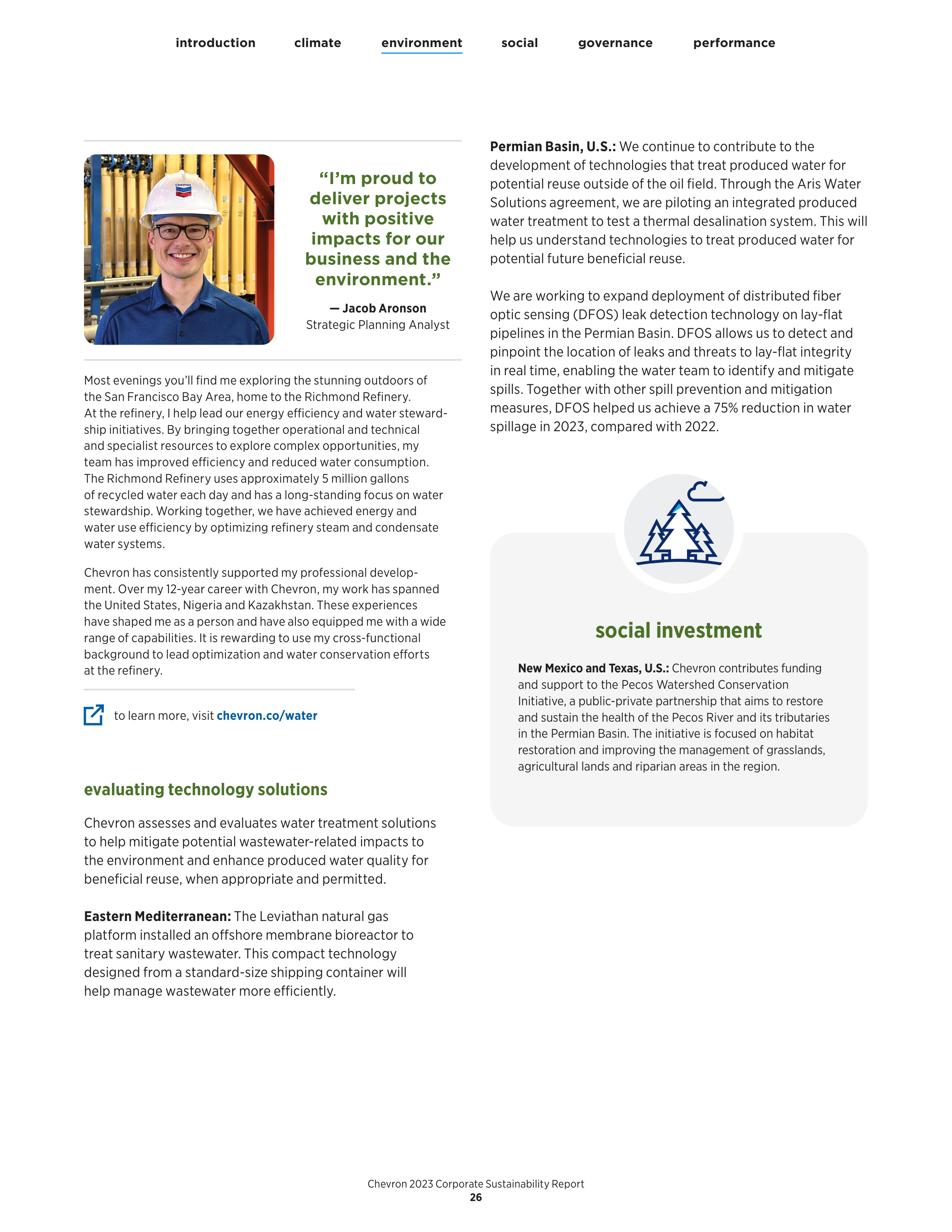 Chevron Sustainability Report — page 28