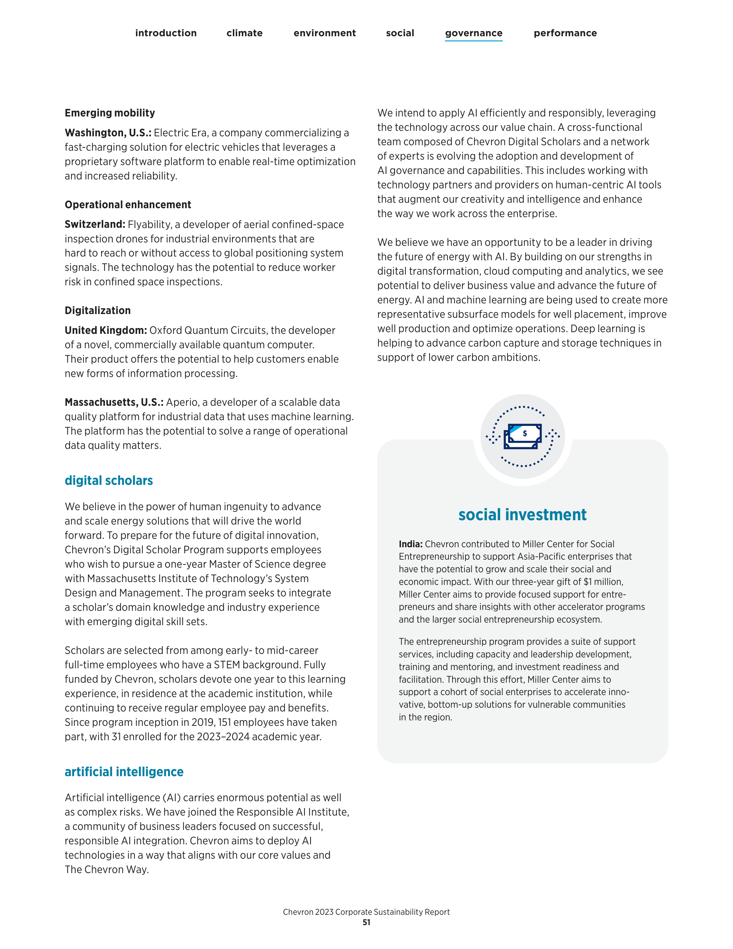 Chevron Sustainability Report — page 53