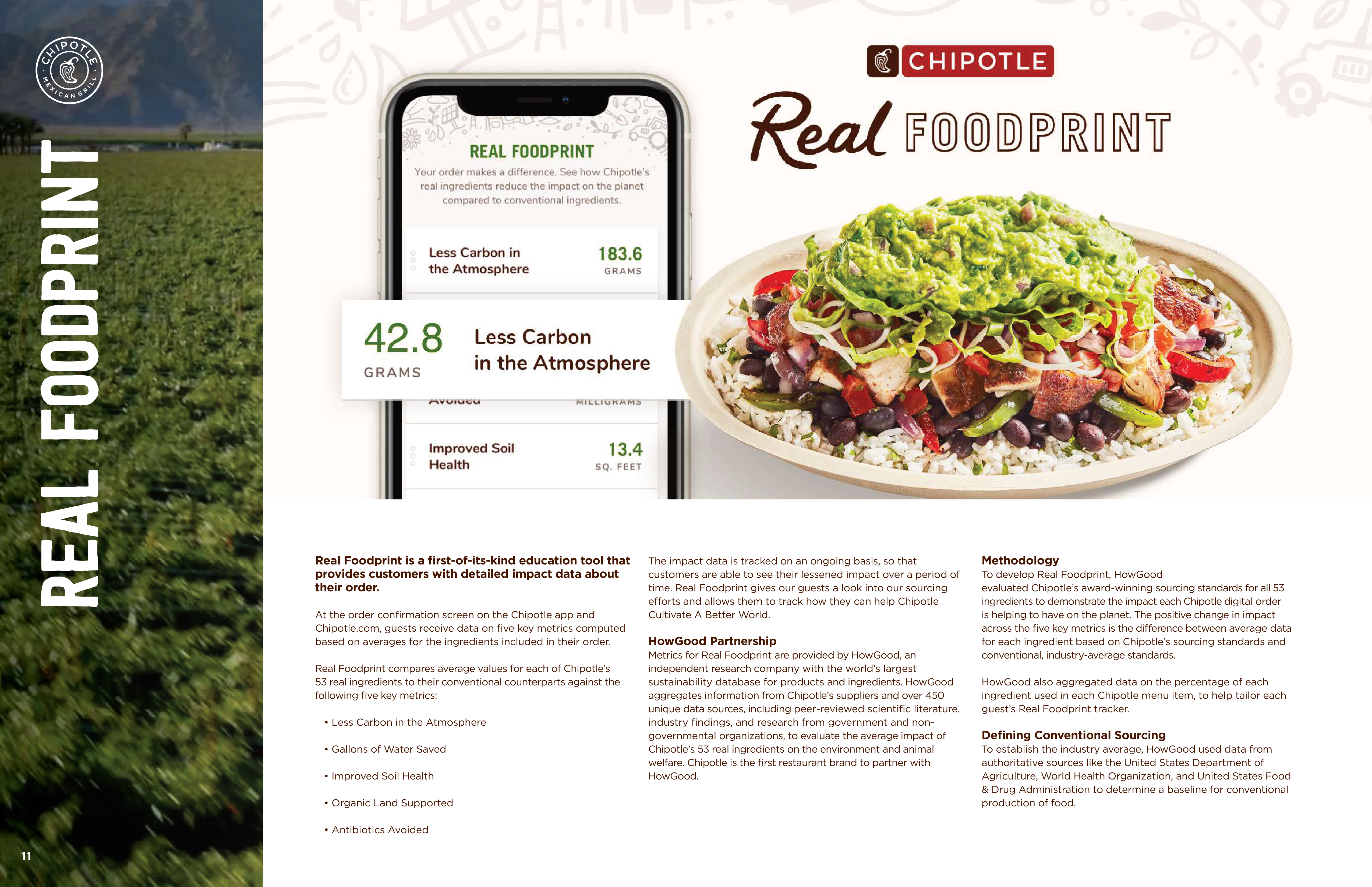 Chipotle Sustainability Magazine — page 11