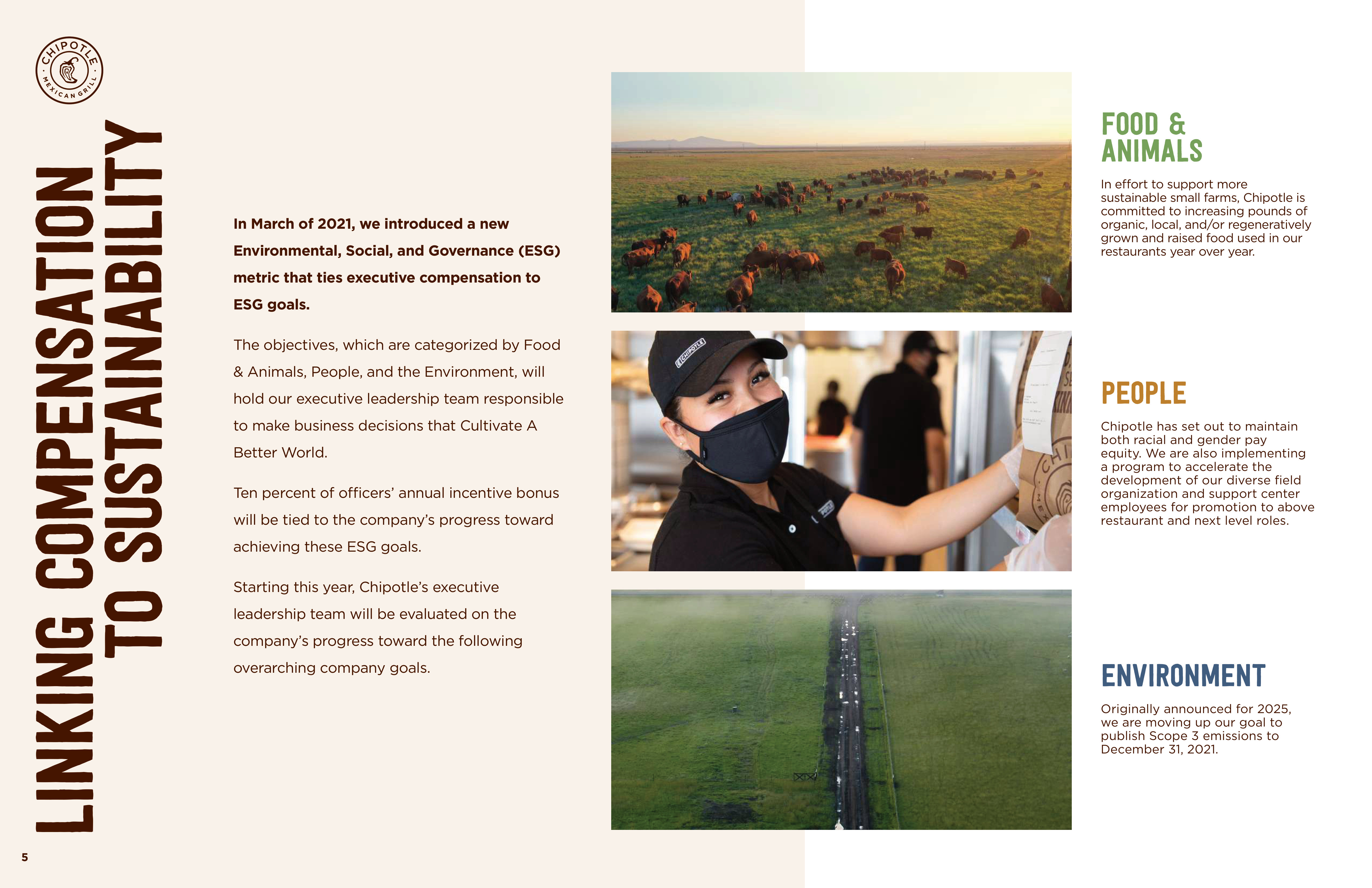 Chipotle Sustainability Magazine — page 5