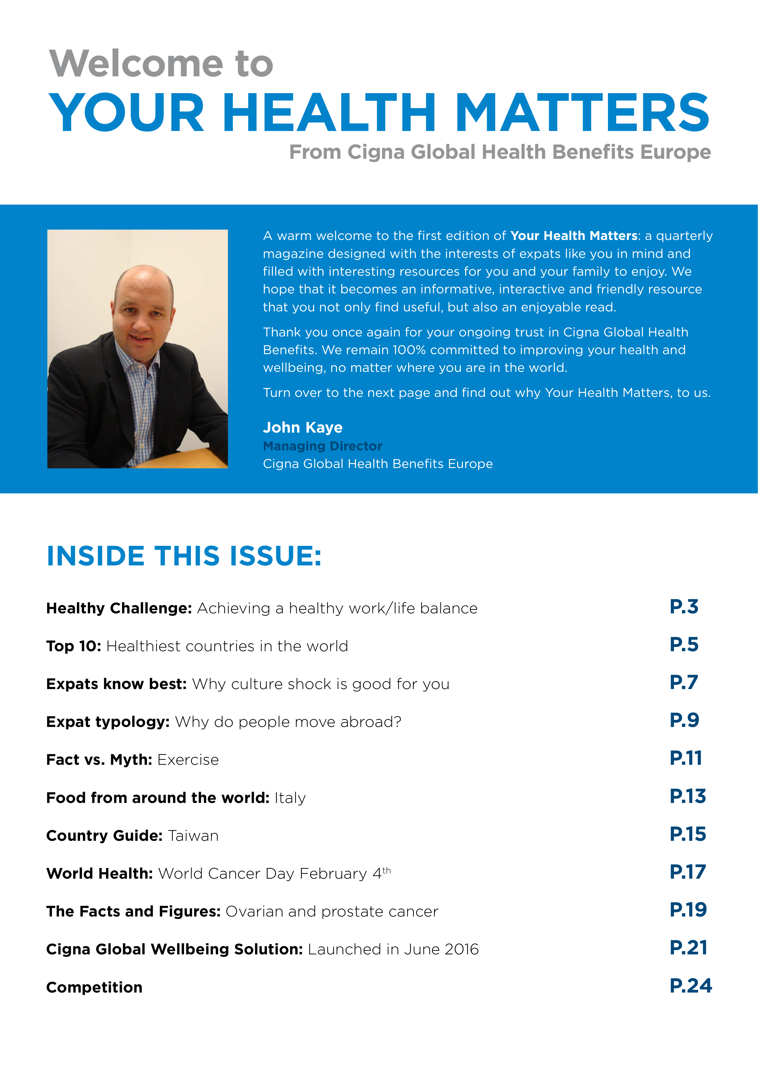 Cigna Magazine — page 2