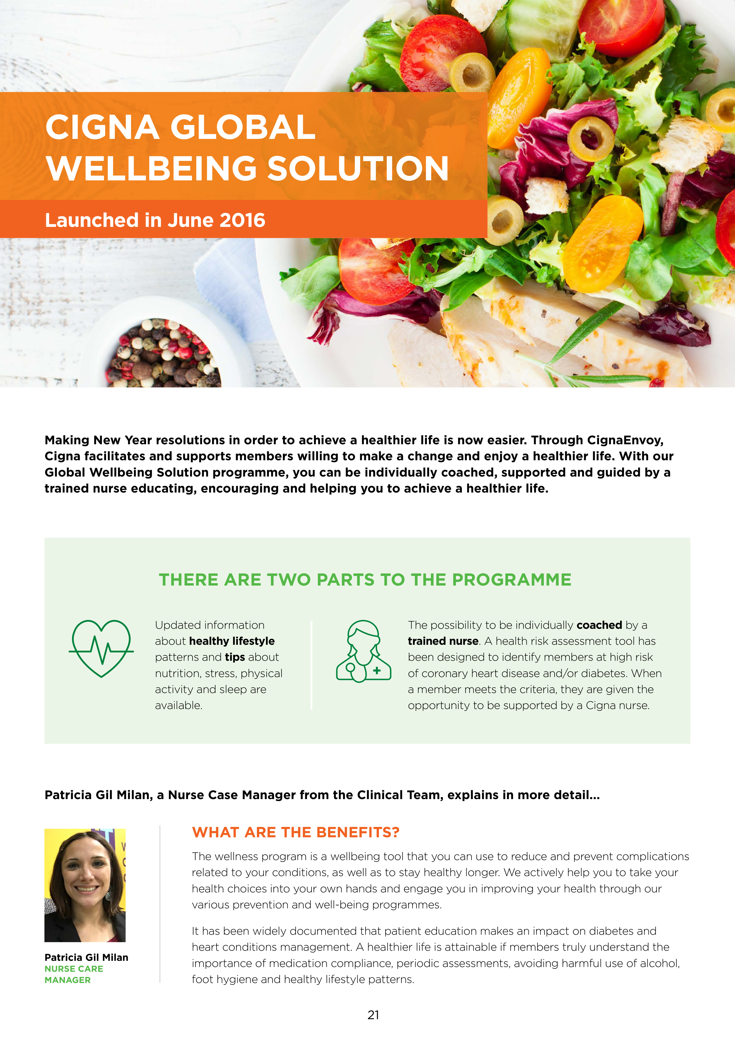 Cigna Magazine — page 21