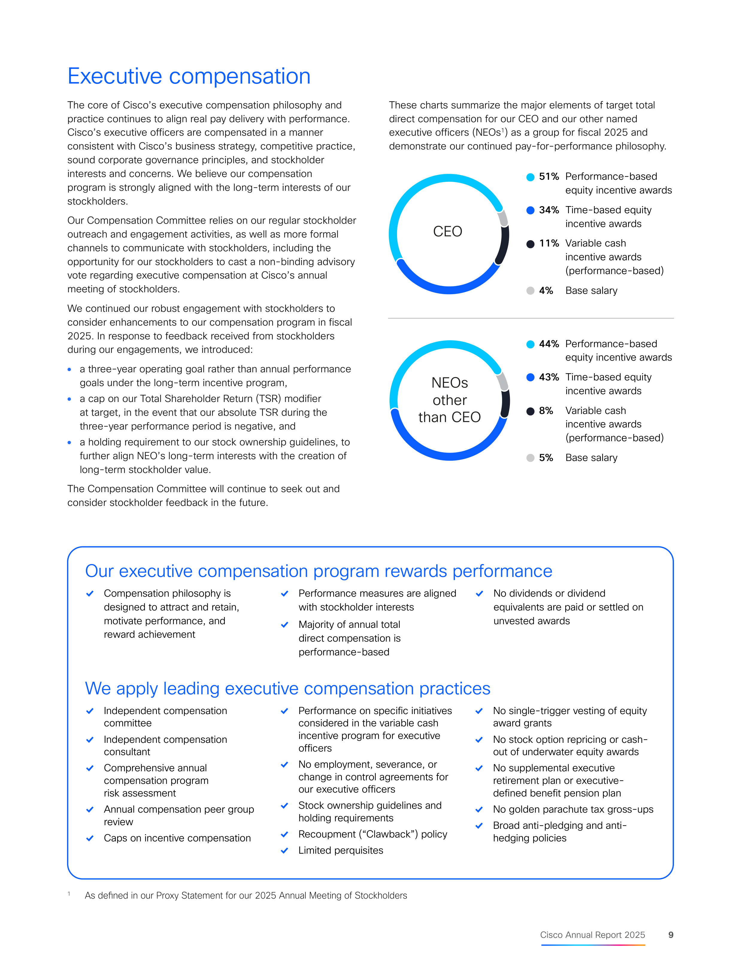 Cisco Annual Report — page 11