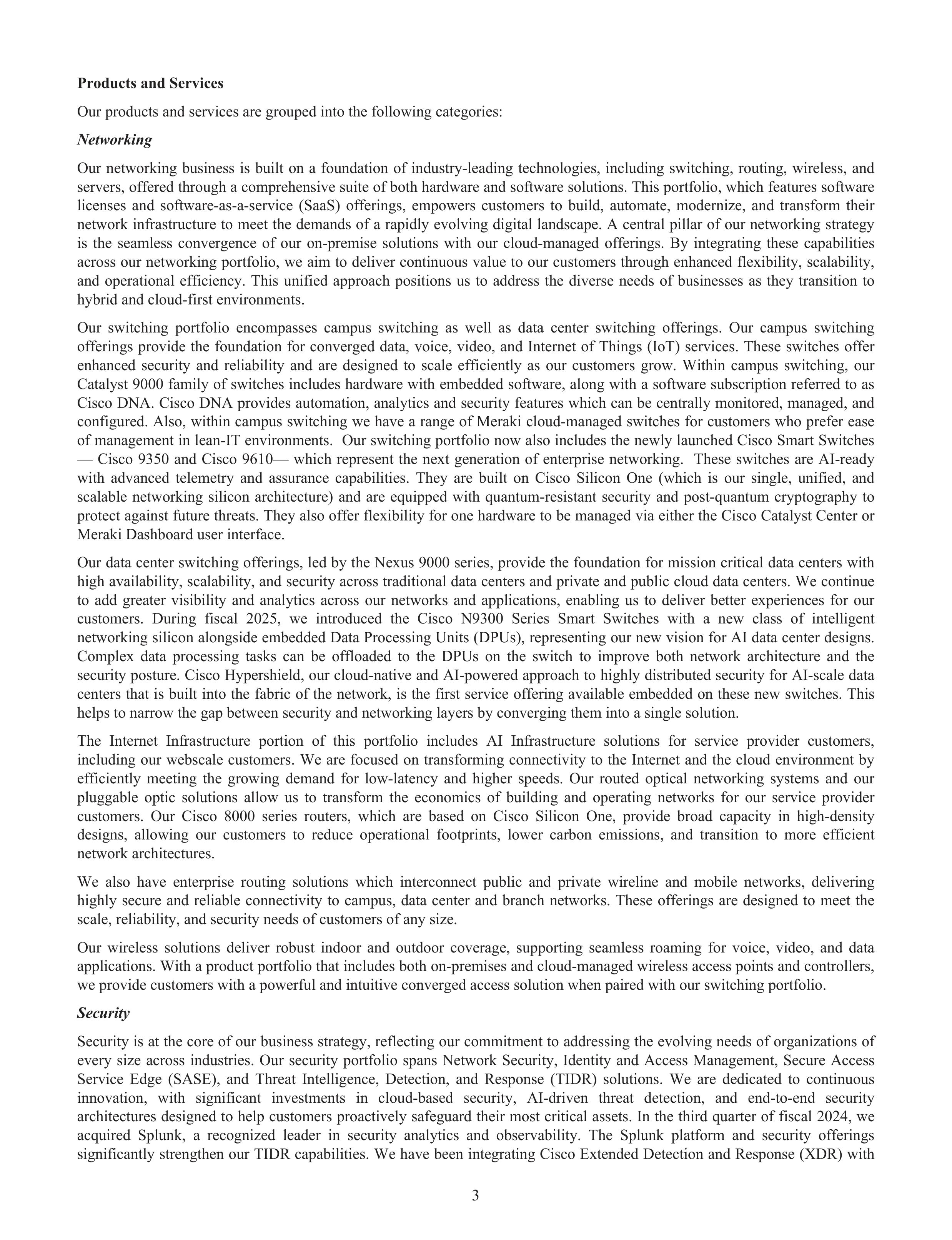 Cisco Annual Report — page 21