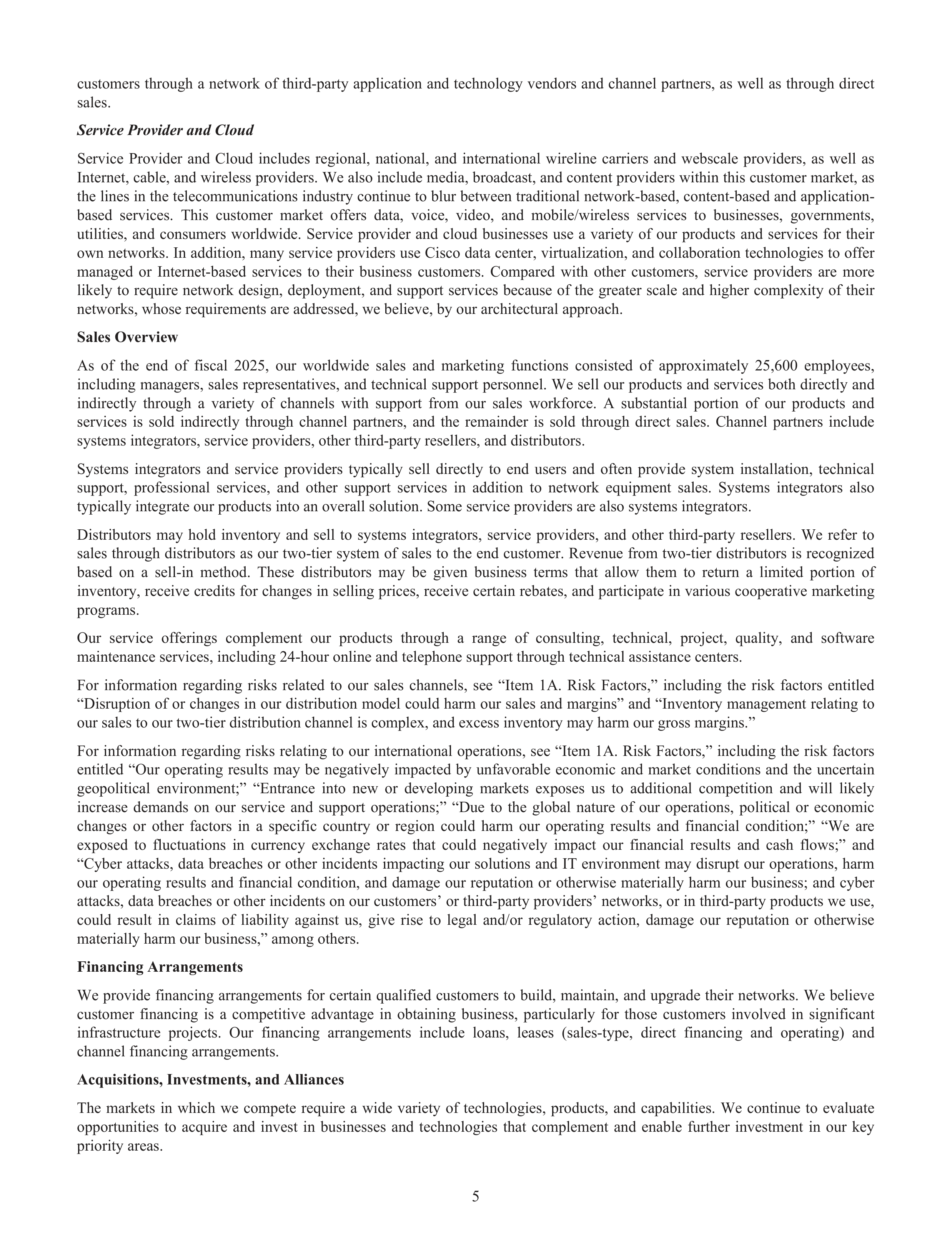Cisco Annual Report — page 23