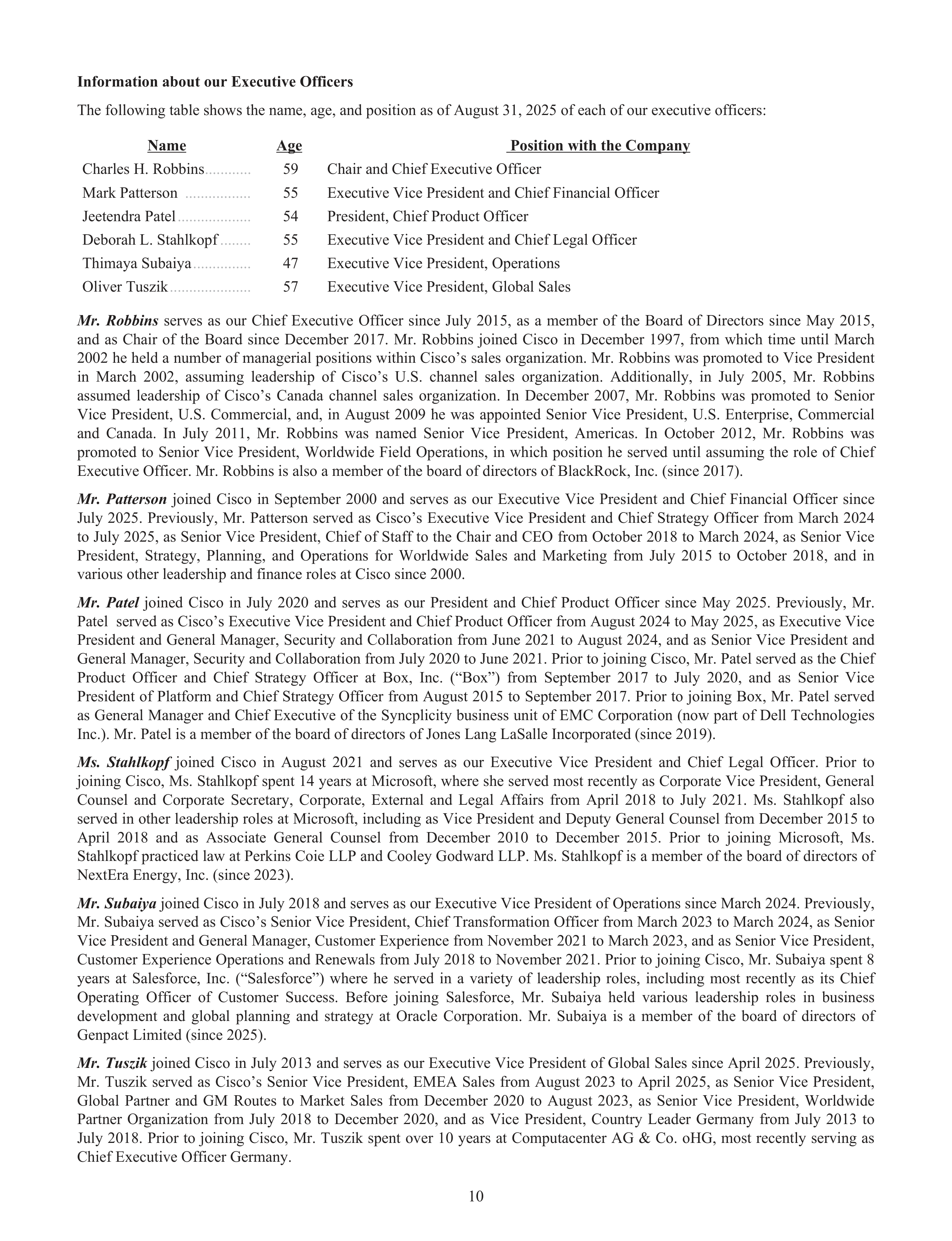 Cisco Annual Report — page 28