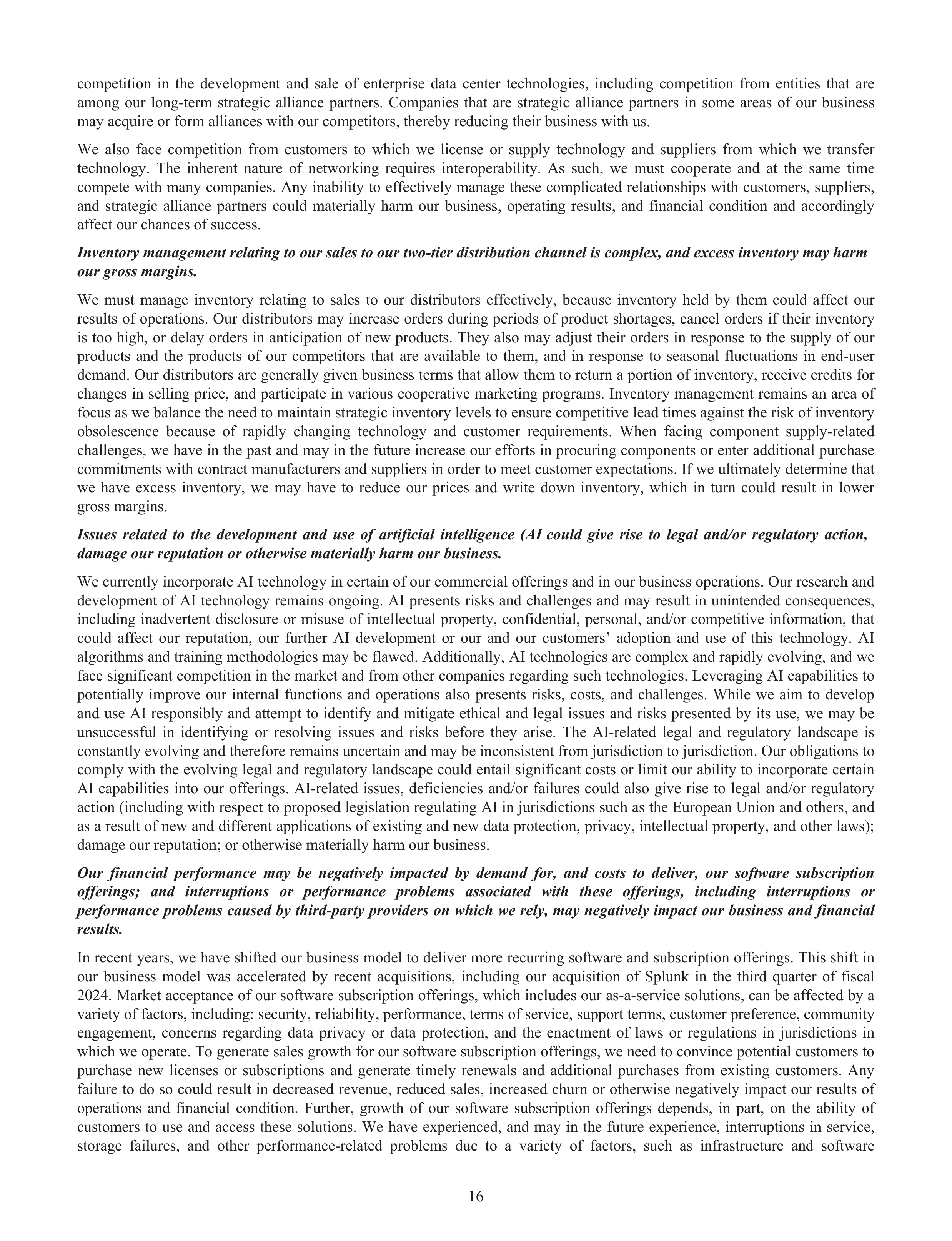 Cisco Annual Report — page 34