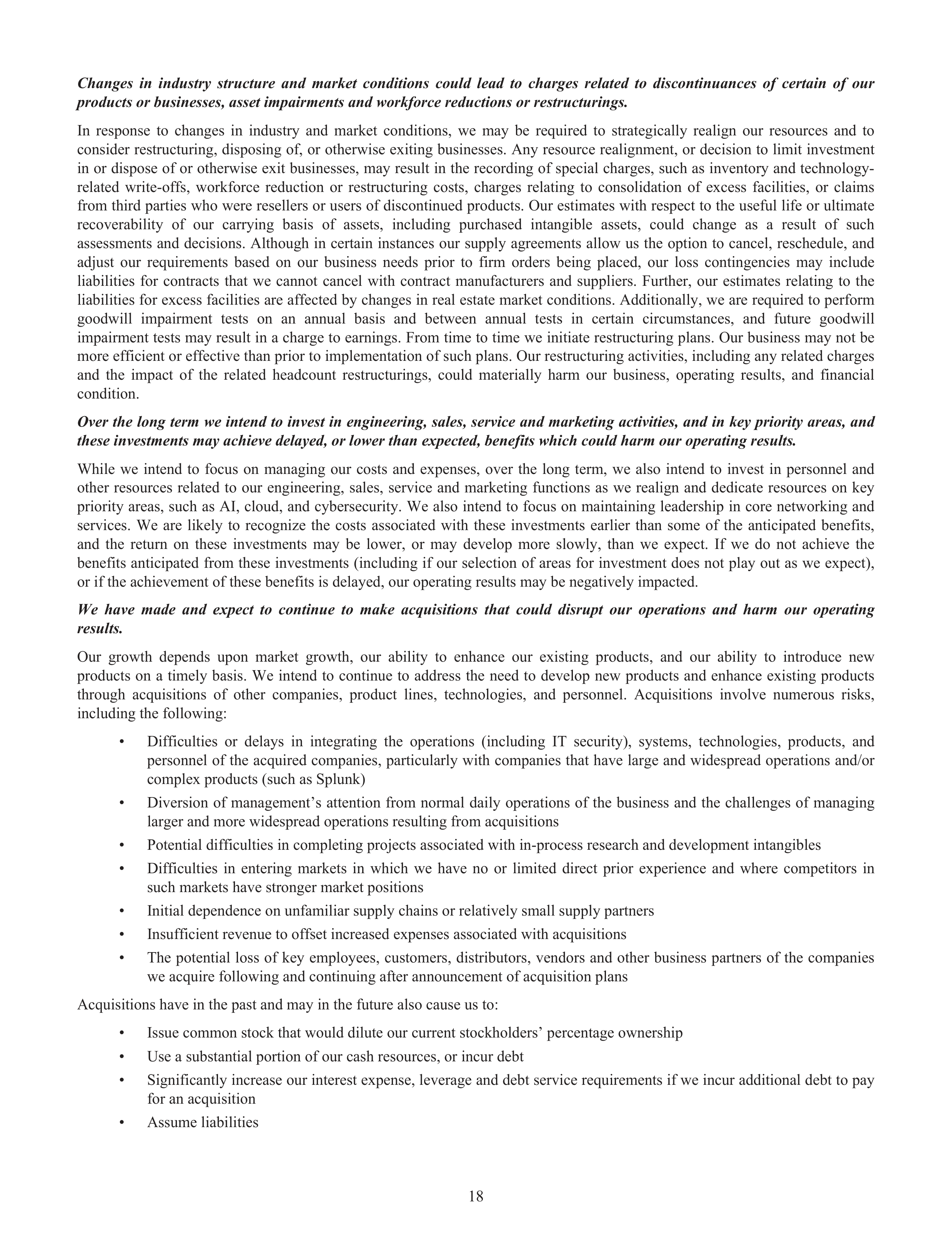 Cisco Annual Report — page 36