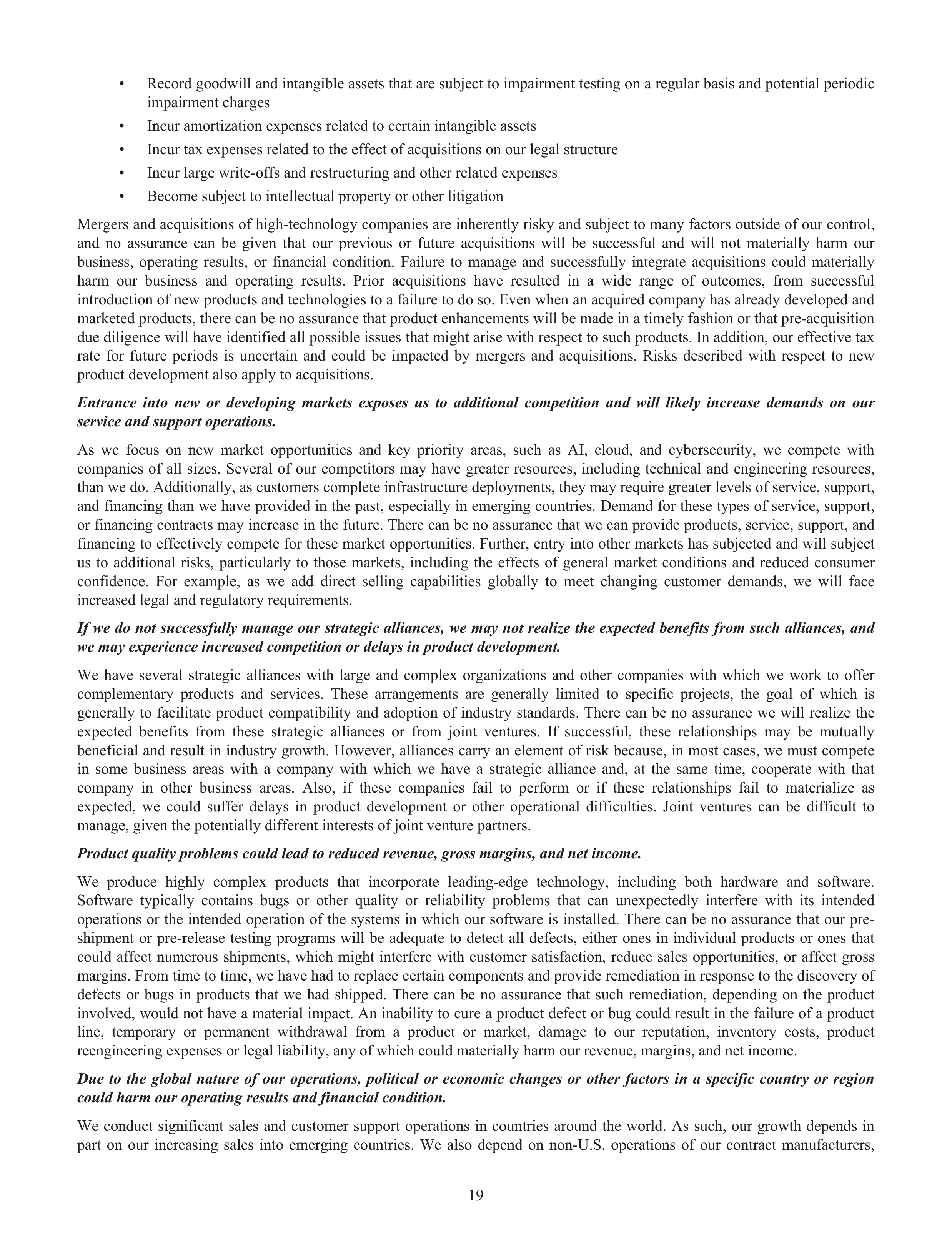 Cisco Annual Report — page 37
