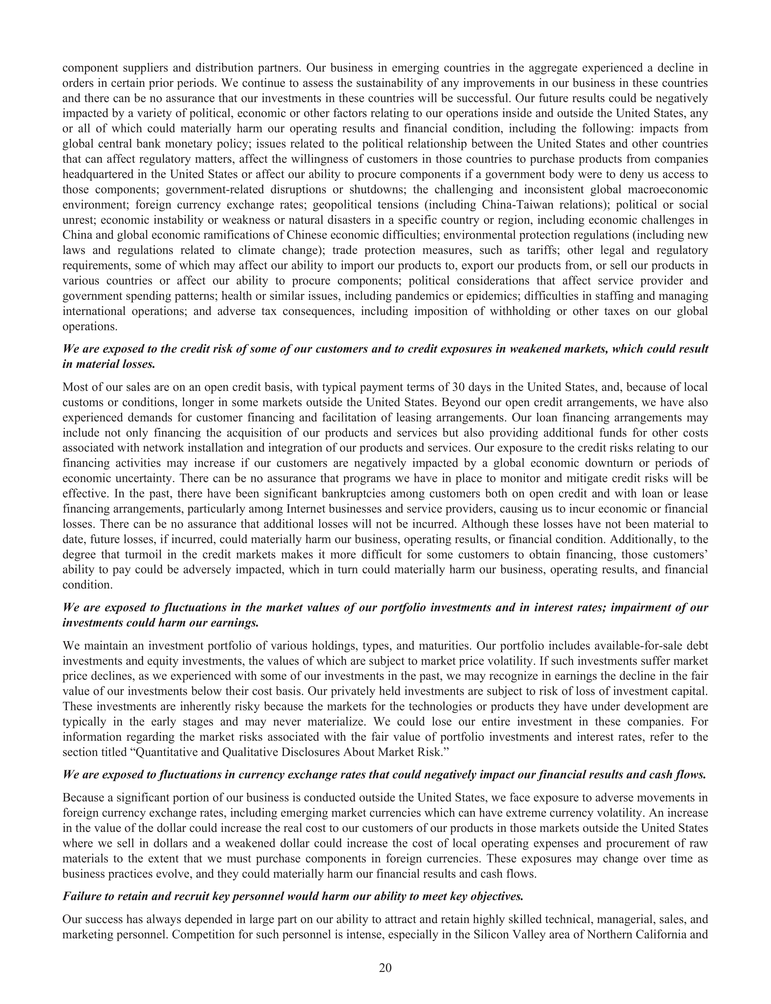 Cisco Annual Report — page 38