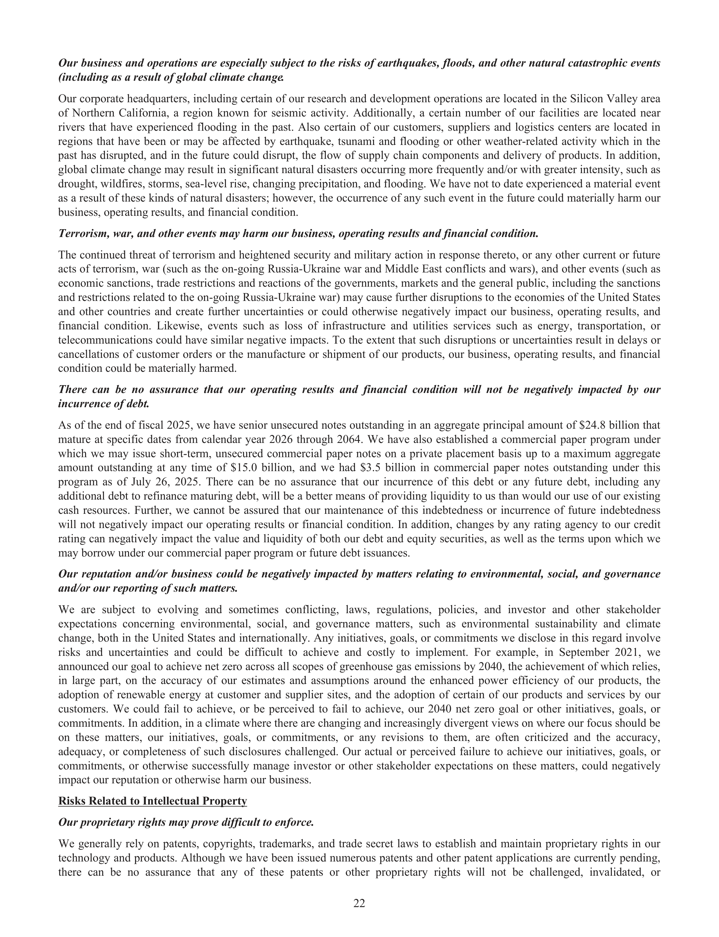 Cisco Annual Report — page 40