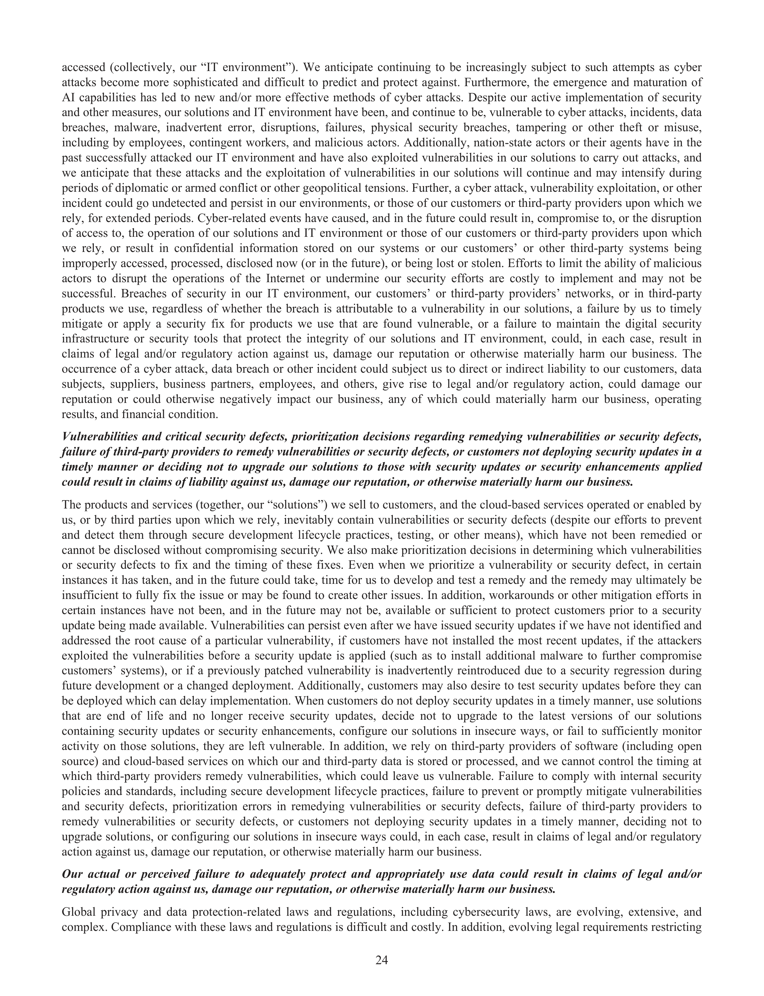 Cisco Annual Report — page 42