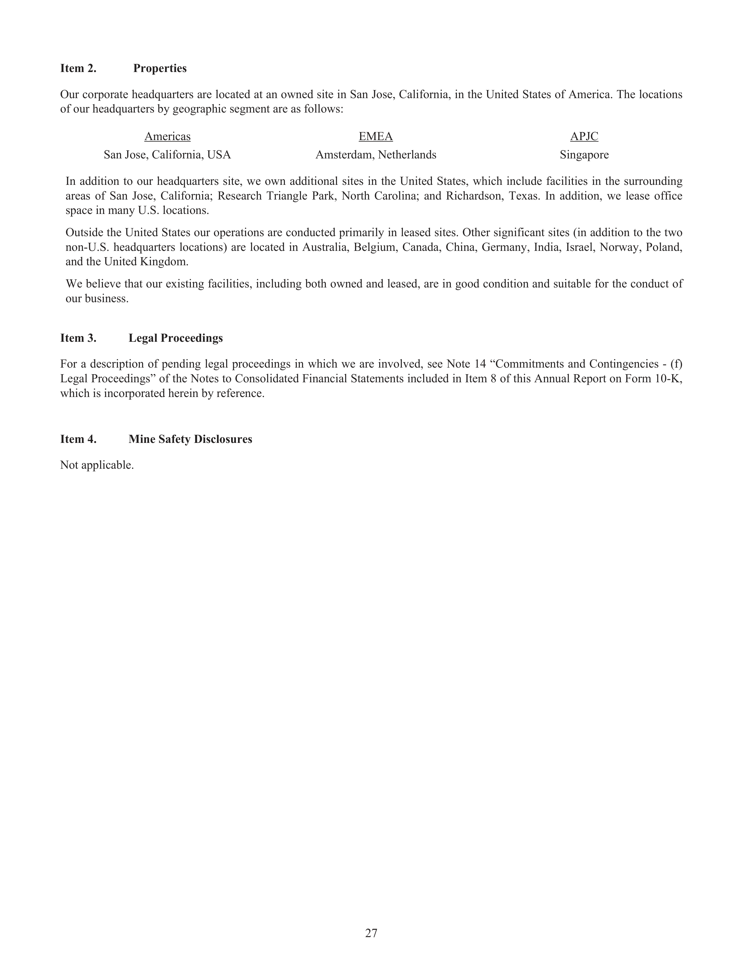 Cisco Annual Report — page 45