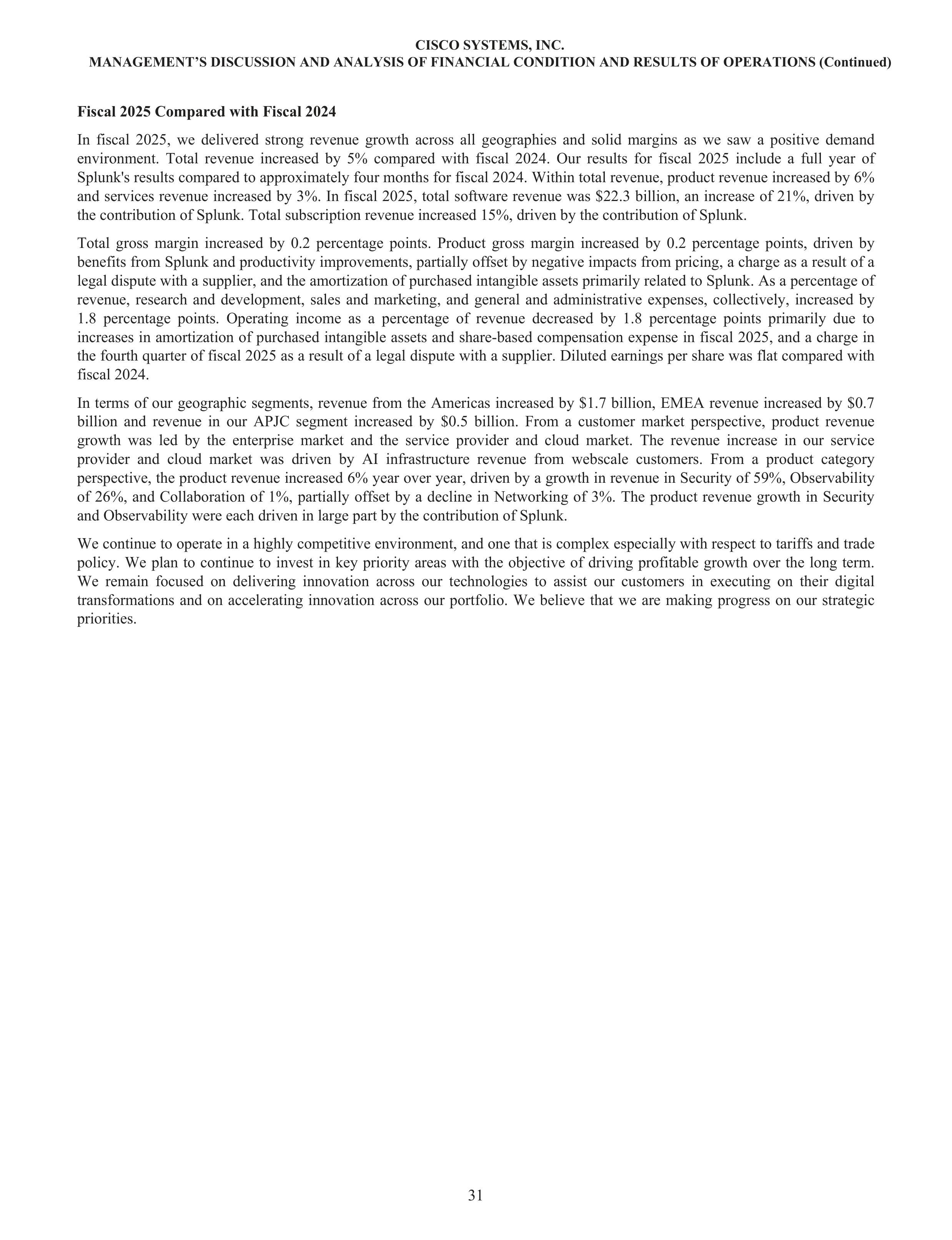Cisco Annual Report — page 49