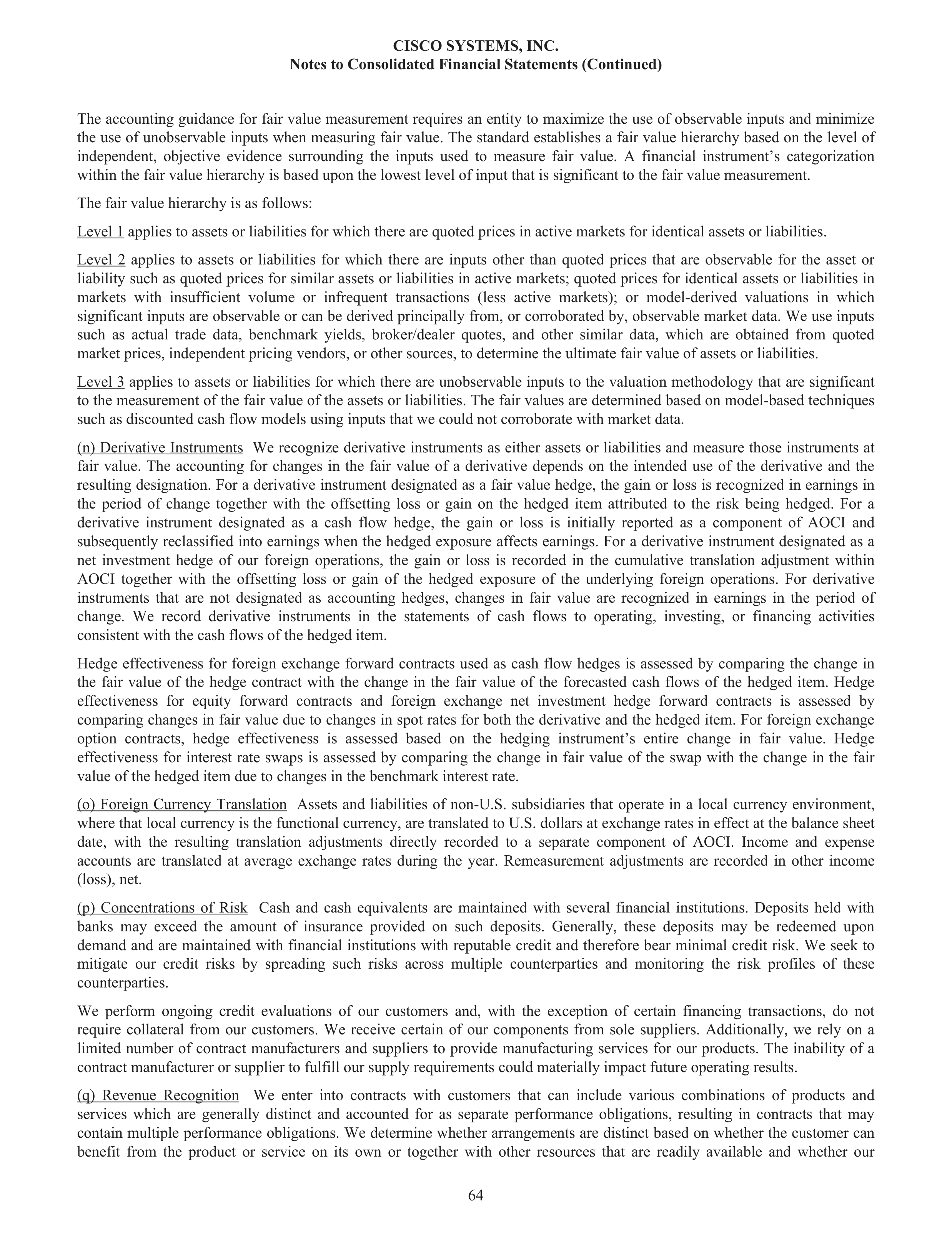 Cisco Annual Report — page 82
