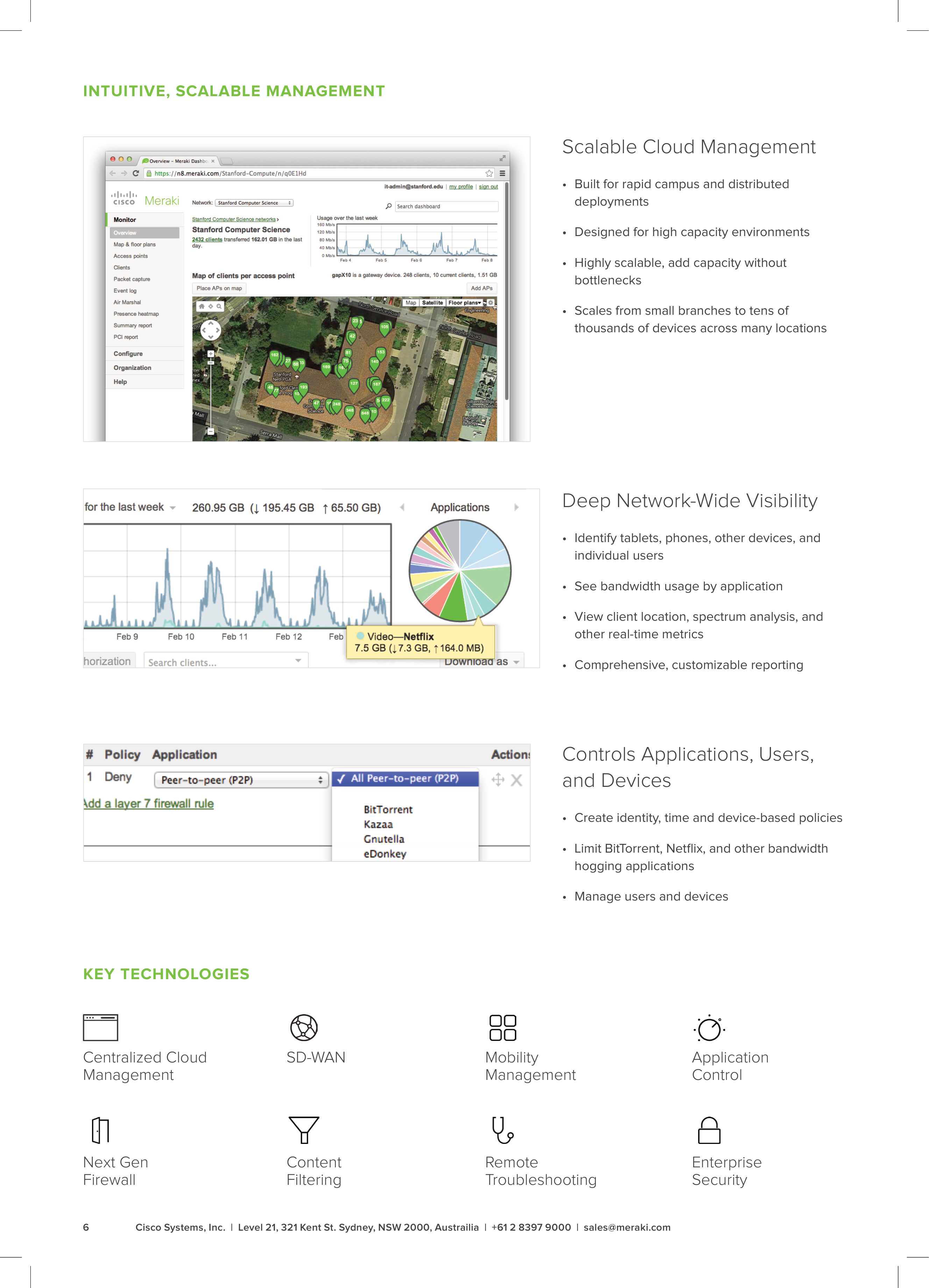 Cisco Cloud Network Management Brochure — page 6