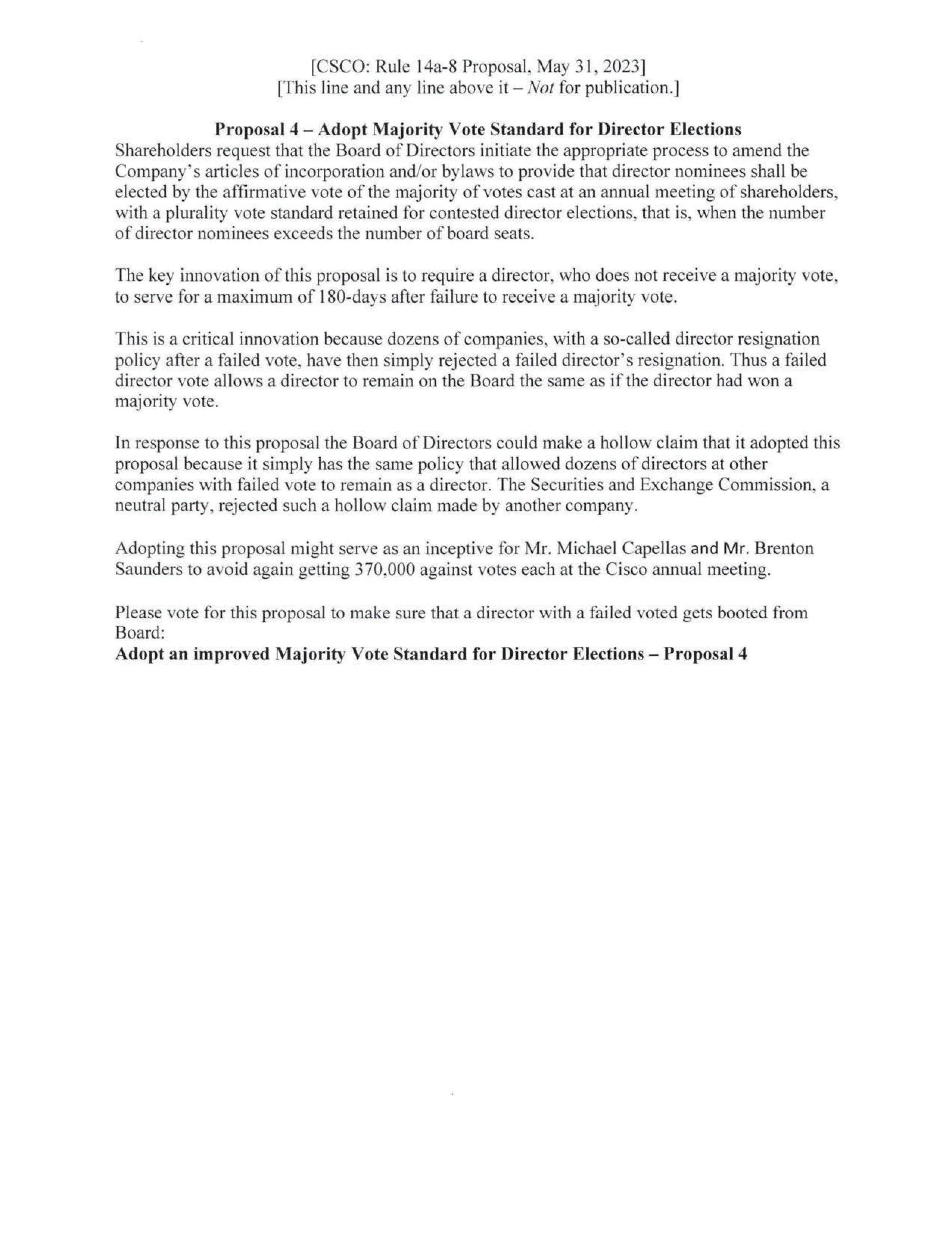Cisco Systems Proposal  — page 13