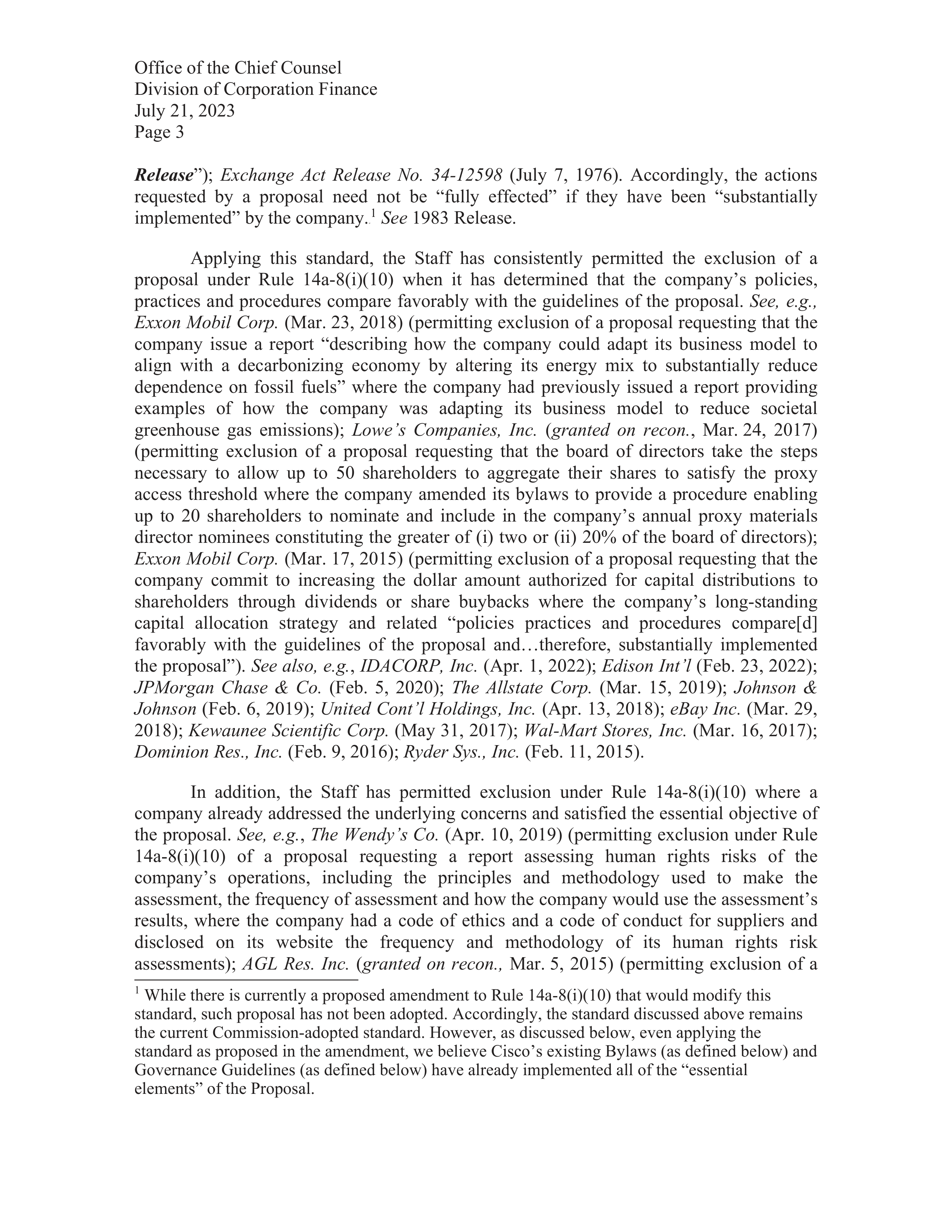Cisco Systems Proposal  — page 4