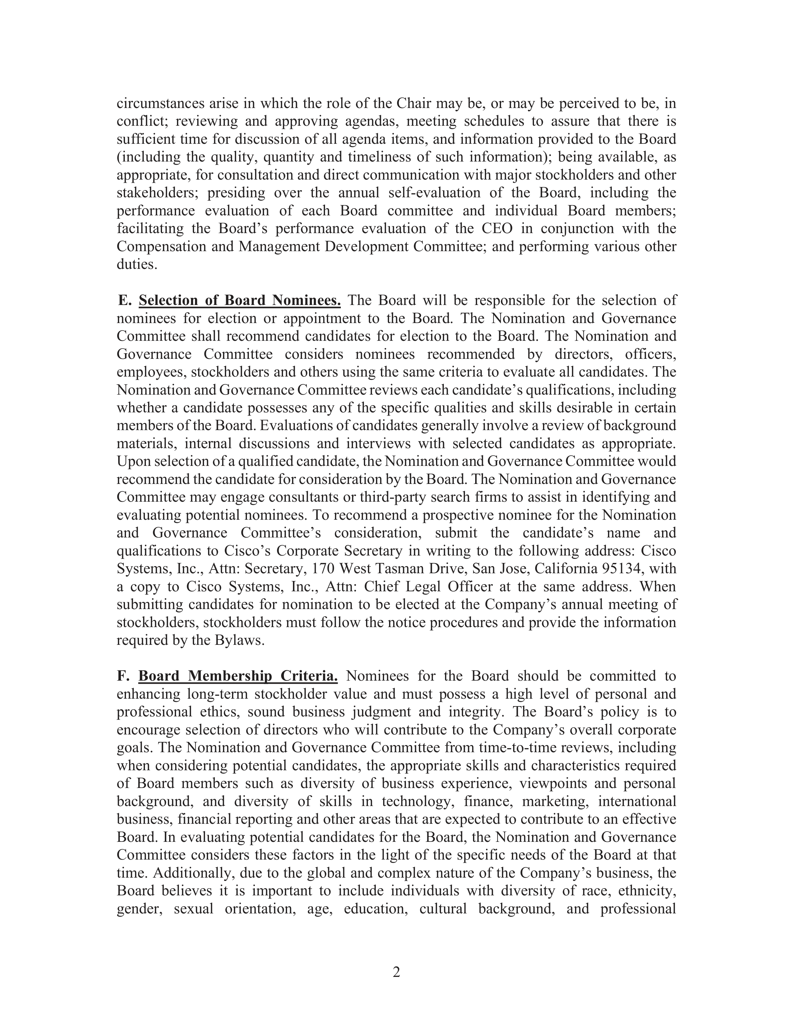 Cisco Systems Proposal  — page 40