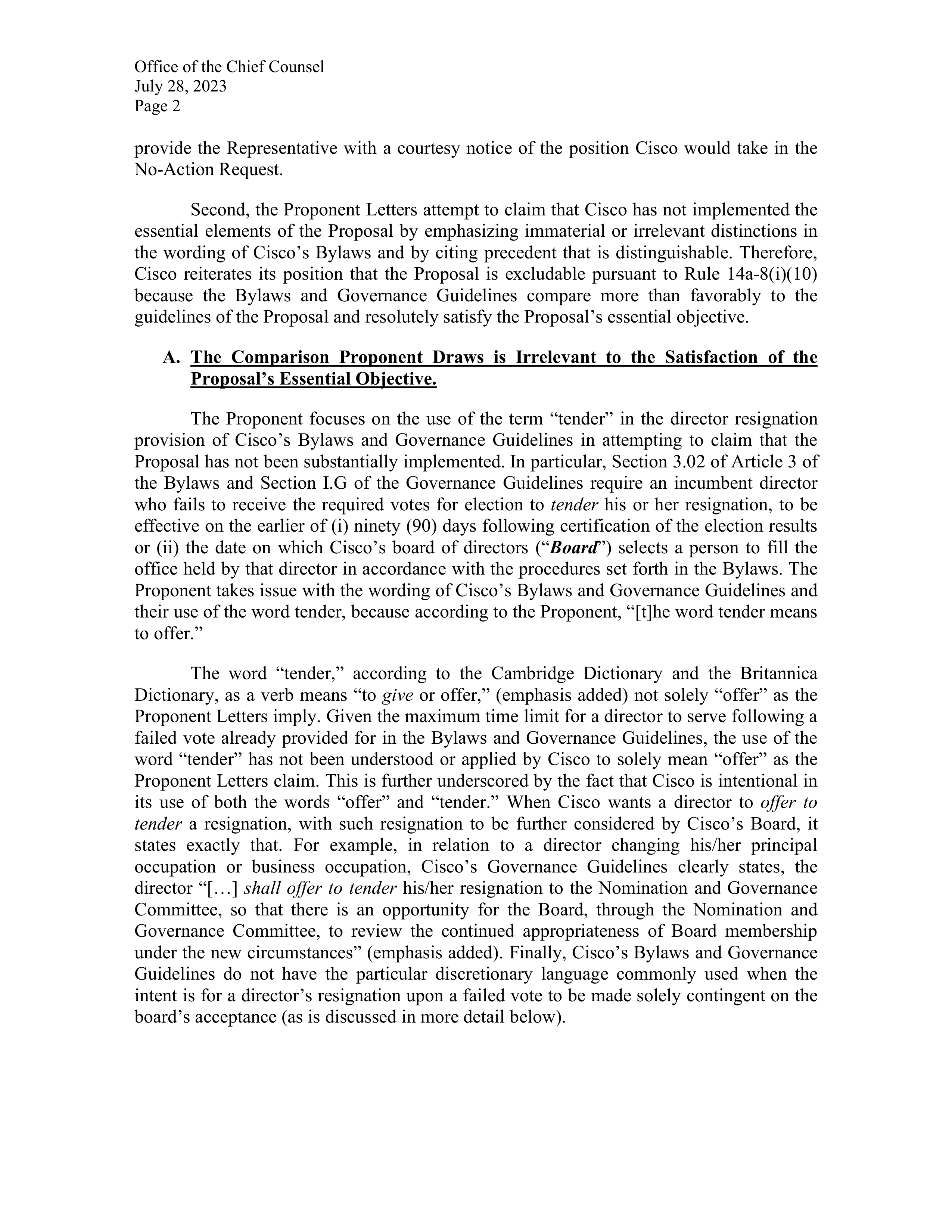 Cisco Systems Proposal  — page 53