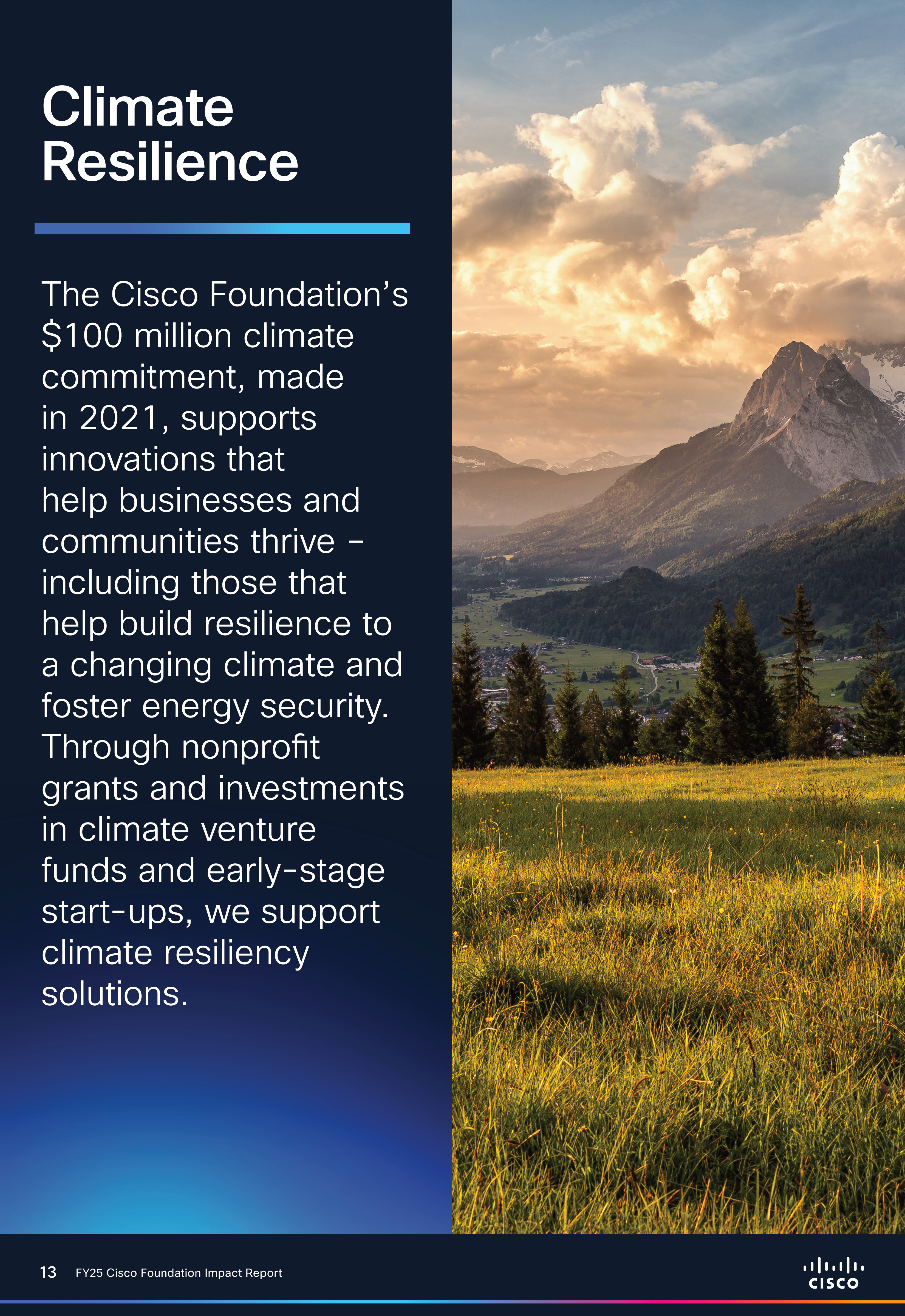 Cisco Foundation Impact Report — page 13
