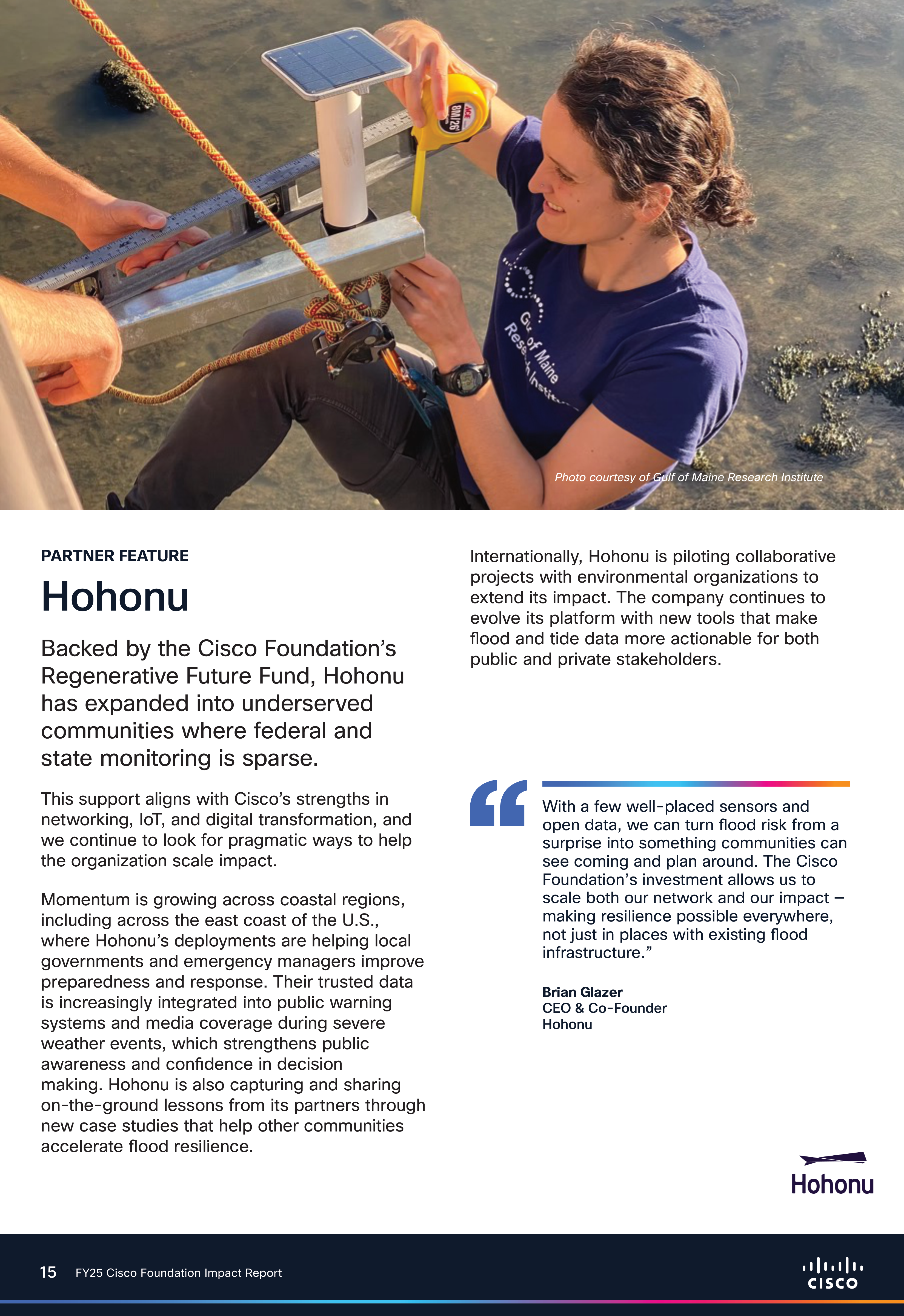 Cisco Foundation Impact Report — page 15