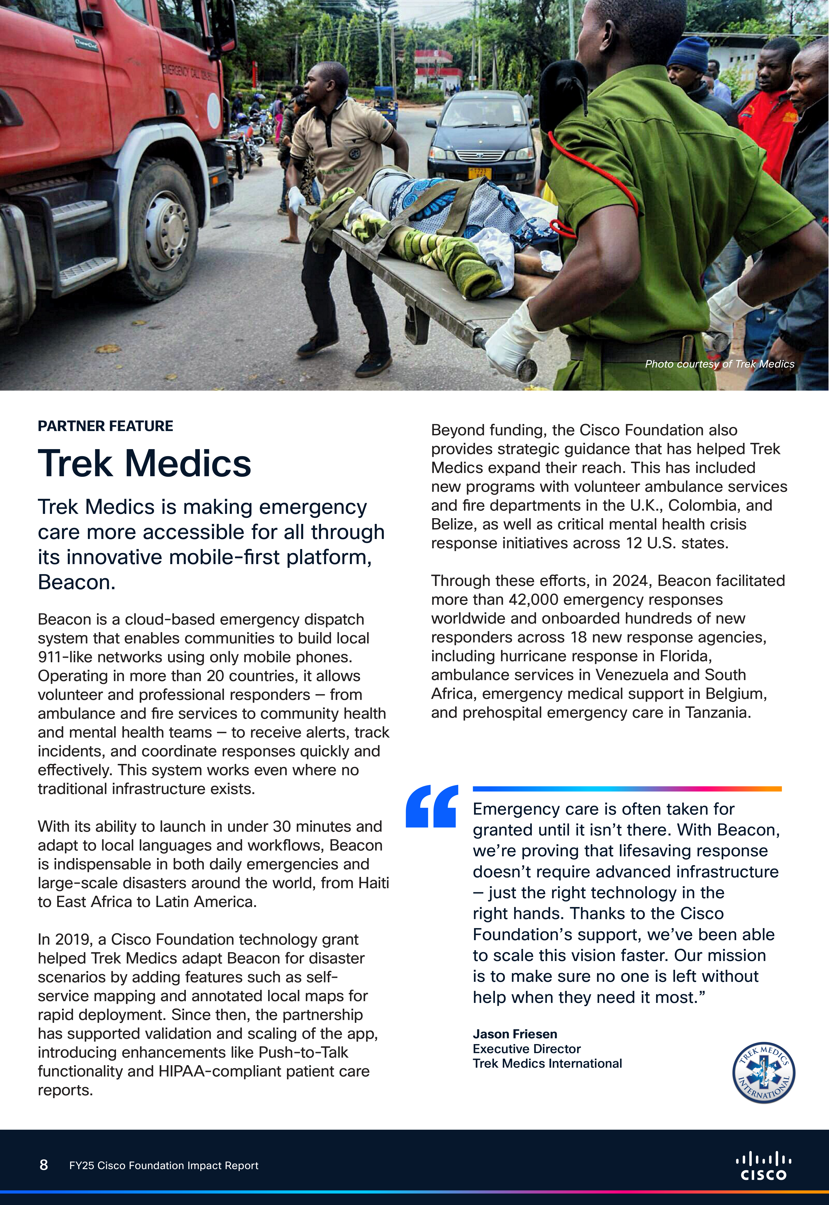 Cisco Foundation Impact Report — page 8