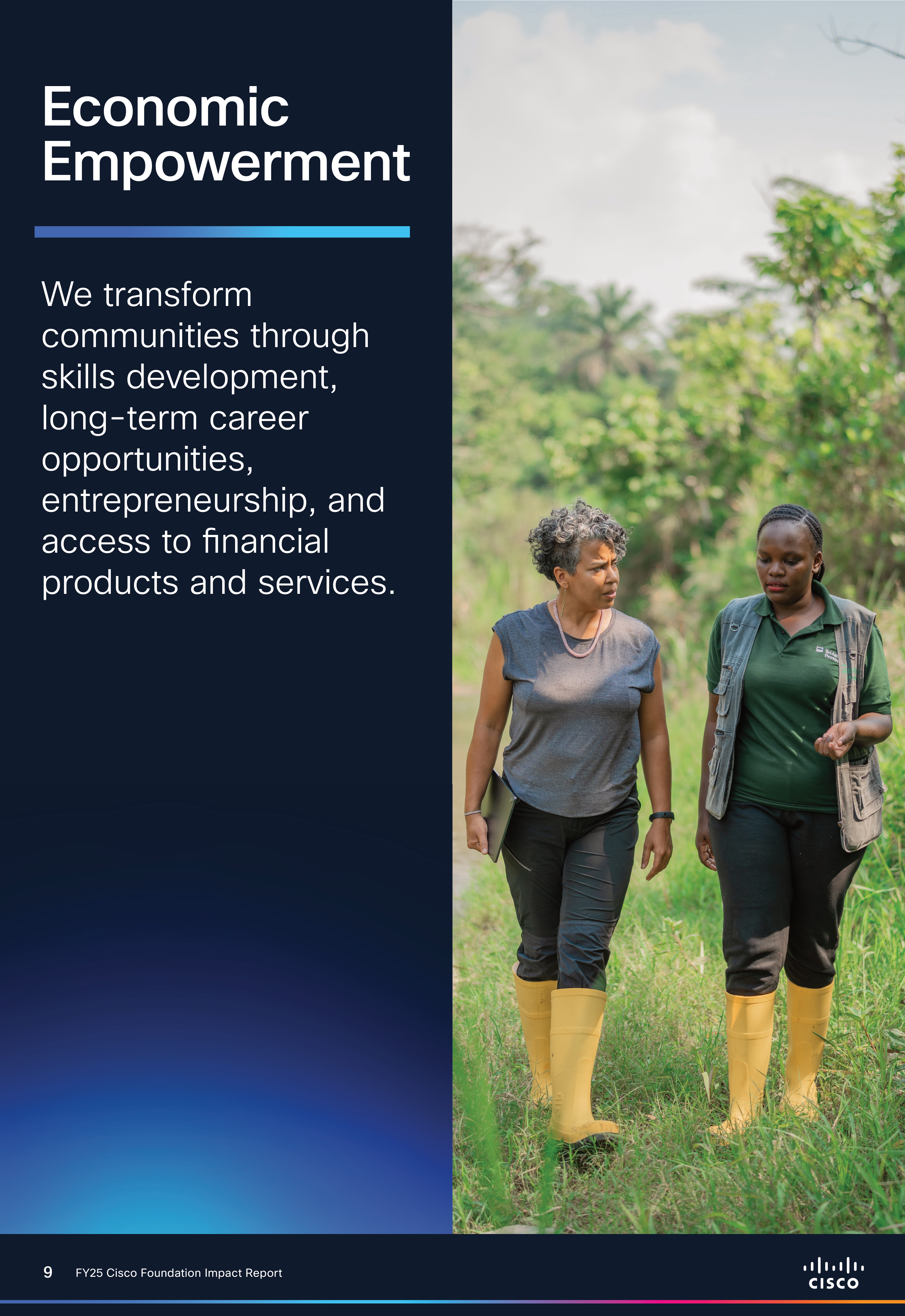Cisco Foundation Impact Report — page 9
